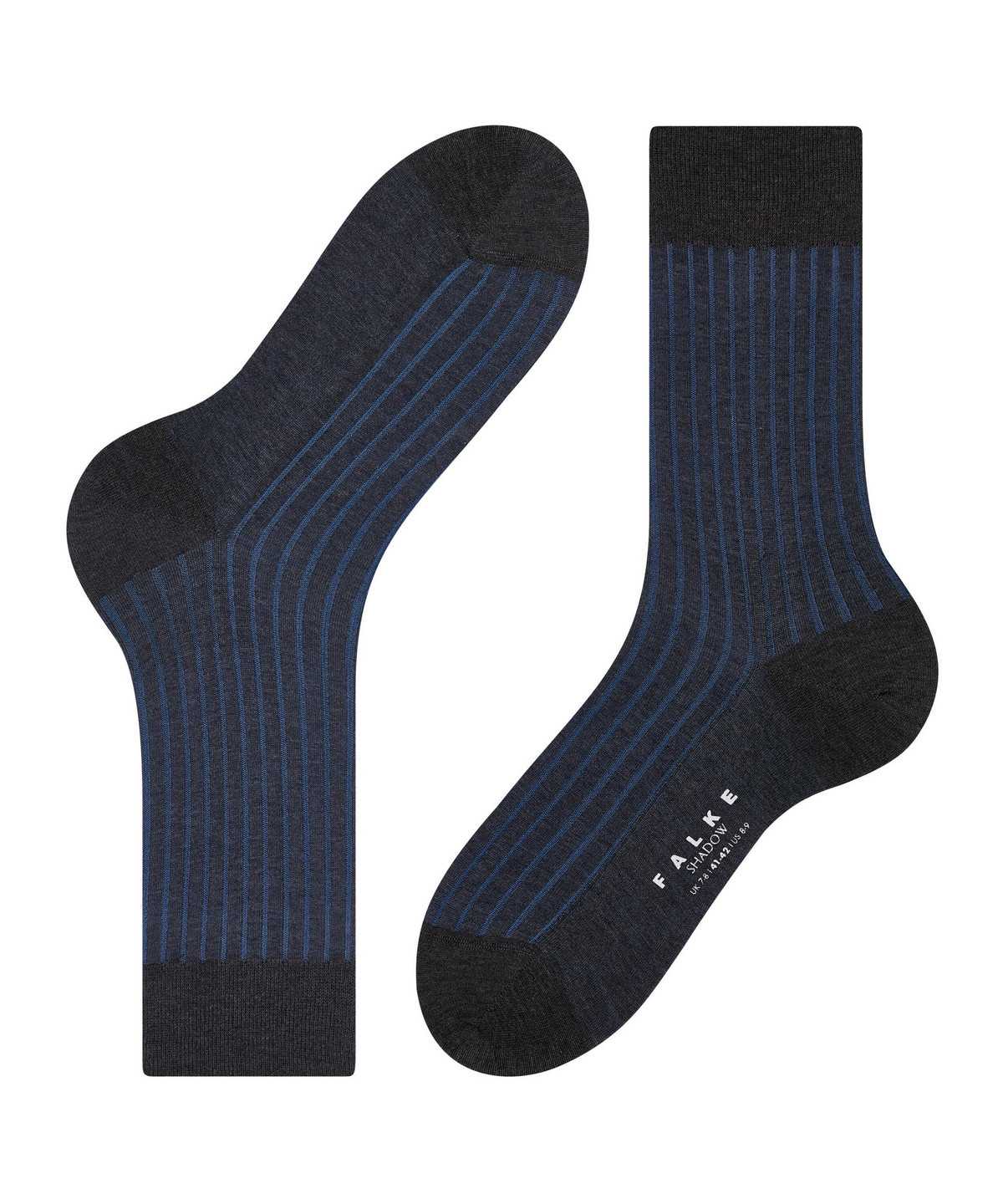 Skarpetki Falke Shadow Socks Męskie Szare | JCDHYA-153