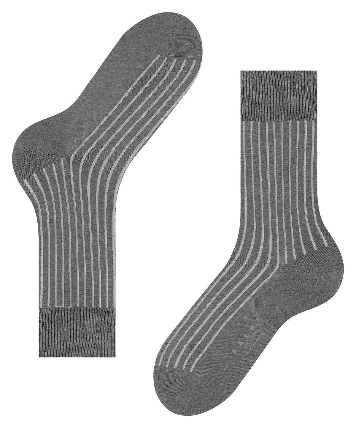 Skarpetki Falke Shadow Socks Męskie Szare | GVSADX-926