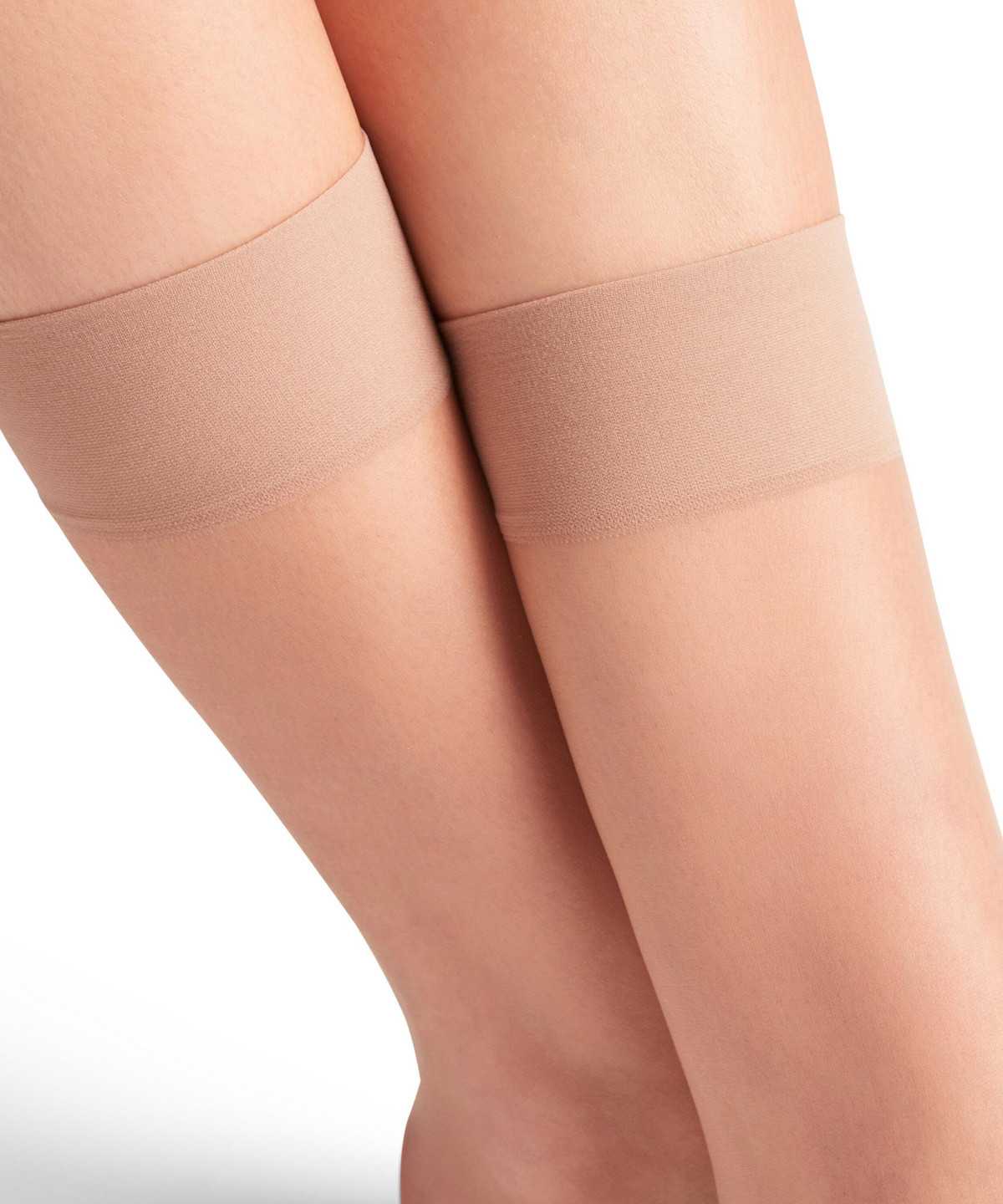 Skarpetki Falke Shelina 12 DEN Ankle socks Damskie Beżowe | GXRNKI-652