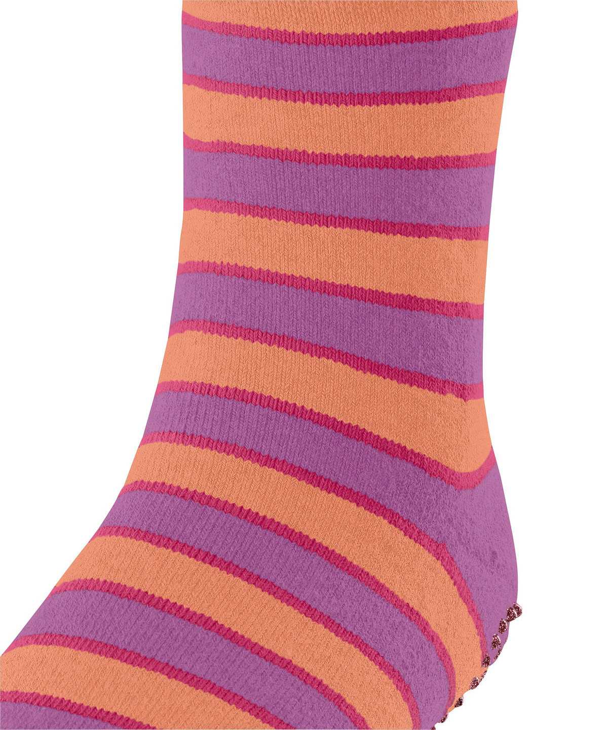 Skarpetki Falke Simple Stripes House socks Dziecięce Czerwone | DUGKAJ-915