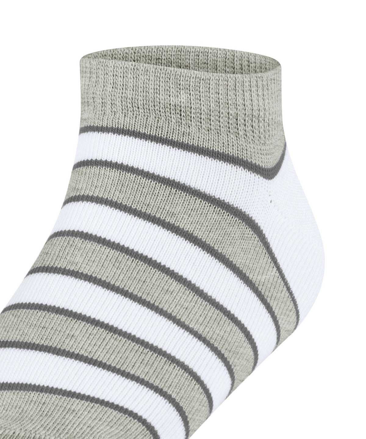 Skarpetki Falke Simple Stripes Sneaker socks Dziecięce Szare | SLMKWG-742