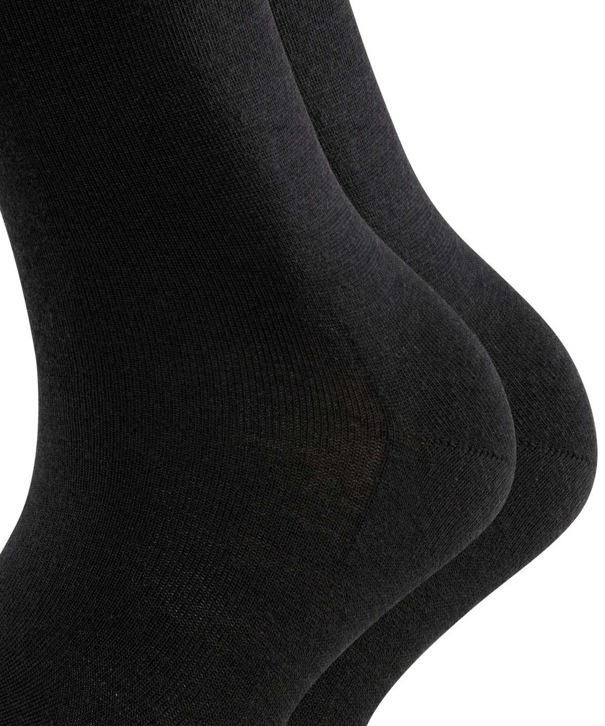 Skarpetki Falke Softmerino 2-Pack Socks Damskie Czarne | FVZJNK-430