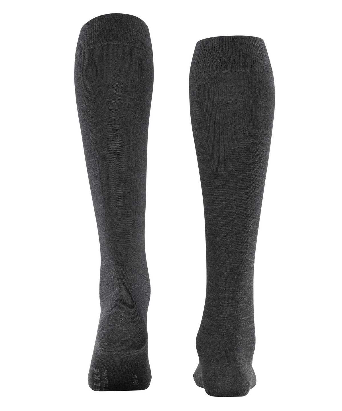 Skarpetki Falke Softmerino Knee-high Socks Damskie Szare | XEGTJL-201