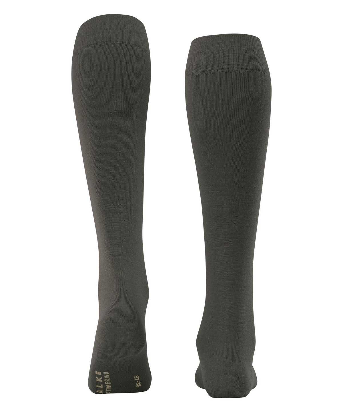 Skarpetki Falke Softmerino Knee-high Socks Damskie Zielone | BLNFTA-973