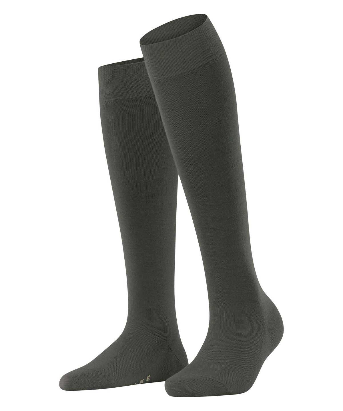 Skarpetki Falke Softmerino Knee-high Socks Damskie Zielone | BLNFTA-973