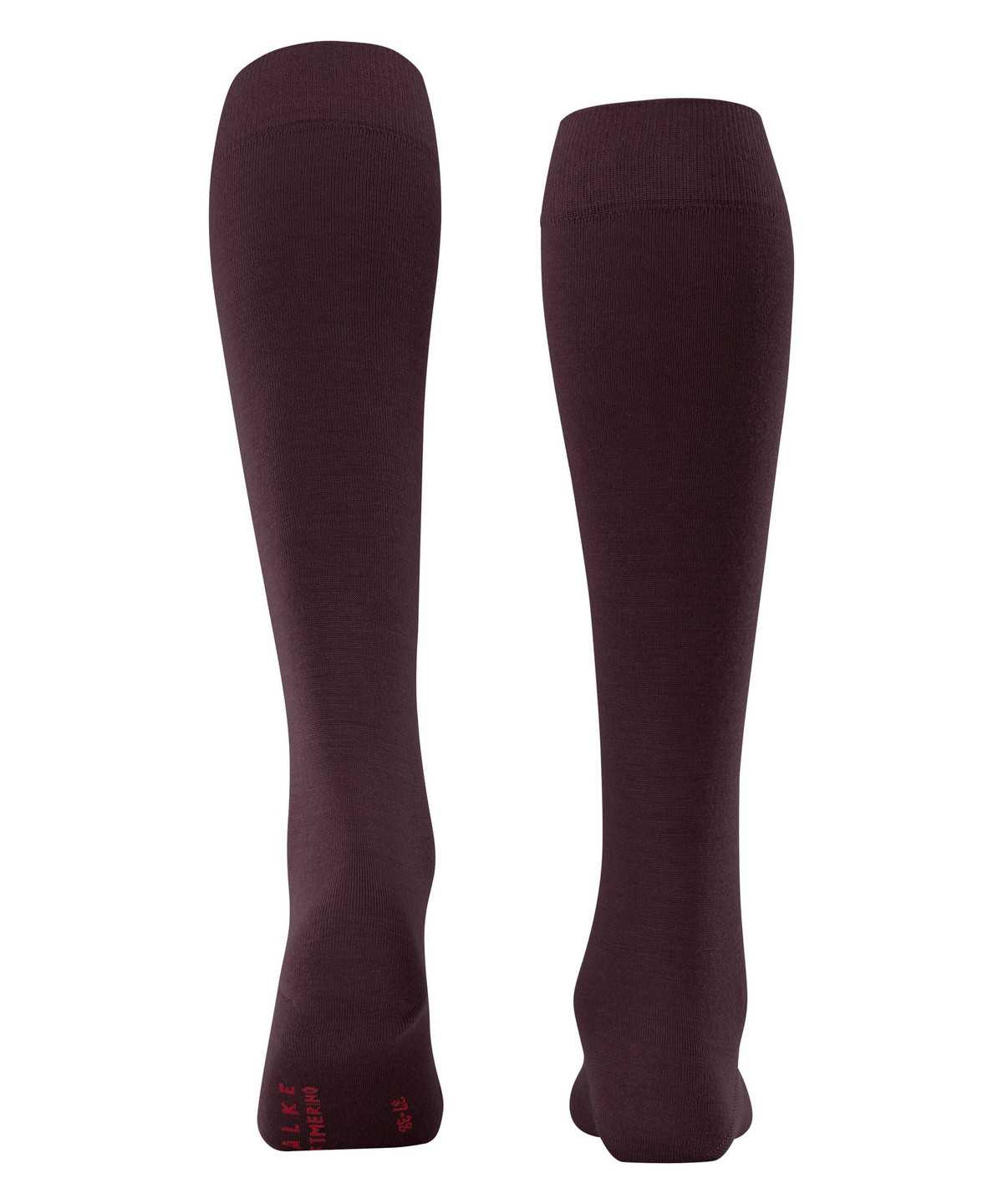 Skarpetki Falke Softmerino Knee-high Socks Damskie Czerwone | DPOHGK-754