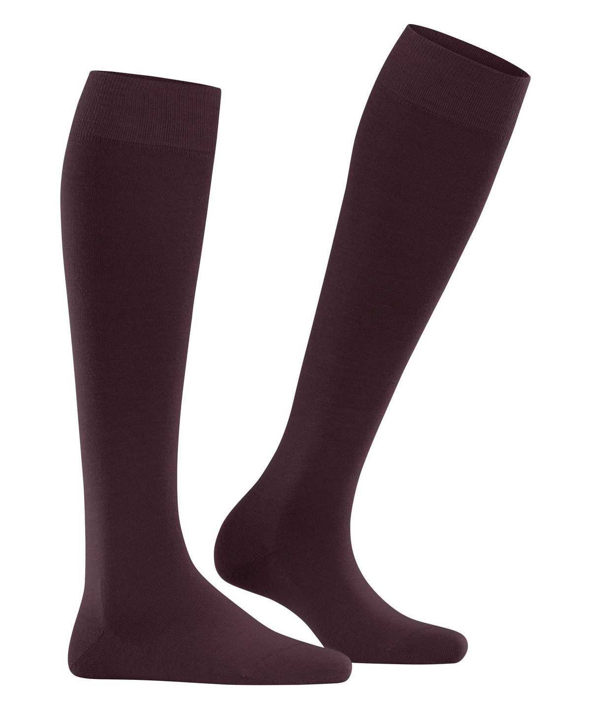 Skarpetki Falke Softmerino Knee-high Socks Damskie Czerwone | DPOHGK-754