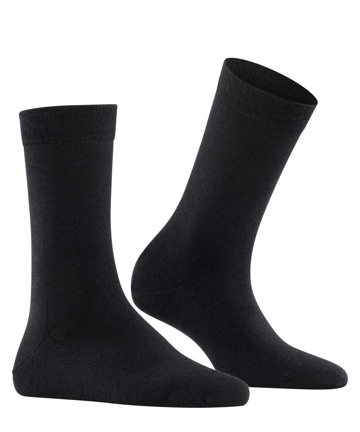 Skarpetki Falke Softmerino Socks Damskie Czarne | IYWOPF-826