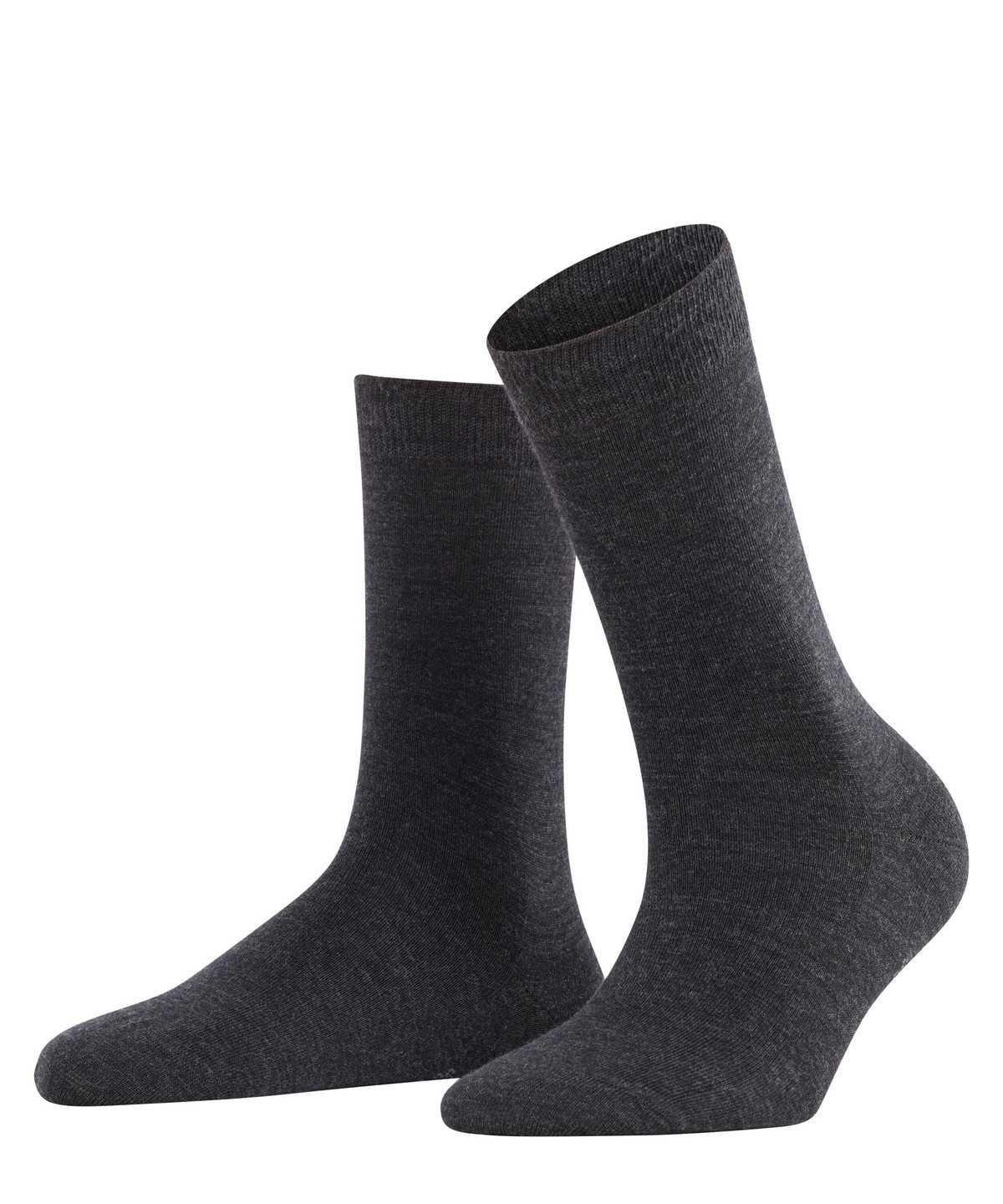 Skarpetki Falke Softmerino Socks Damskie Szare | IKVGFW-705