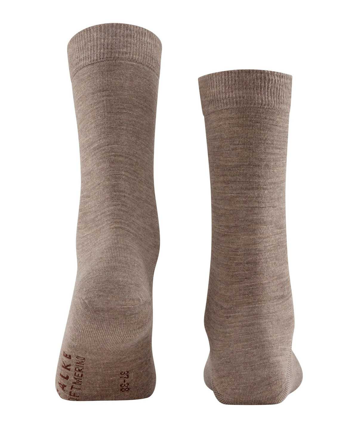 Skarpetki Falke Softmerino Socks Damskie Brązowe | YCQDIF-103