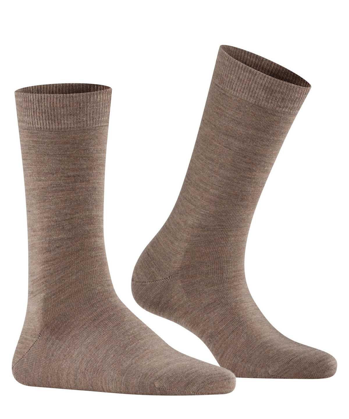 Skarpetki Falke Softmerino Socks Damskie Brązowe | YCQDIF-103