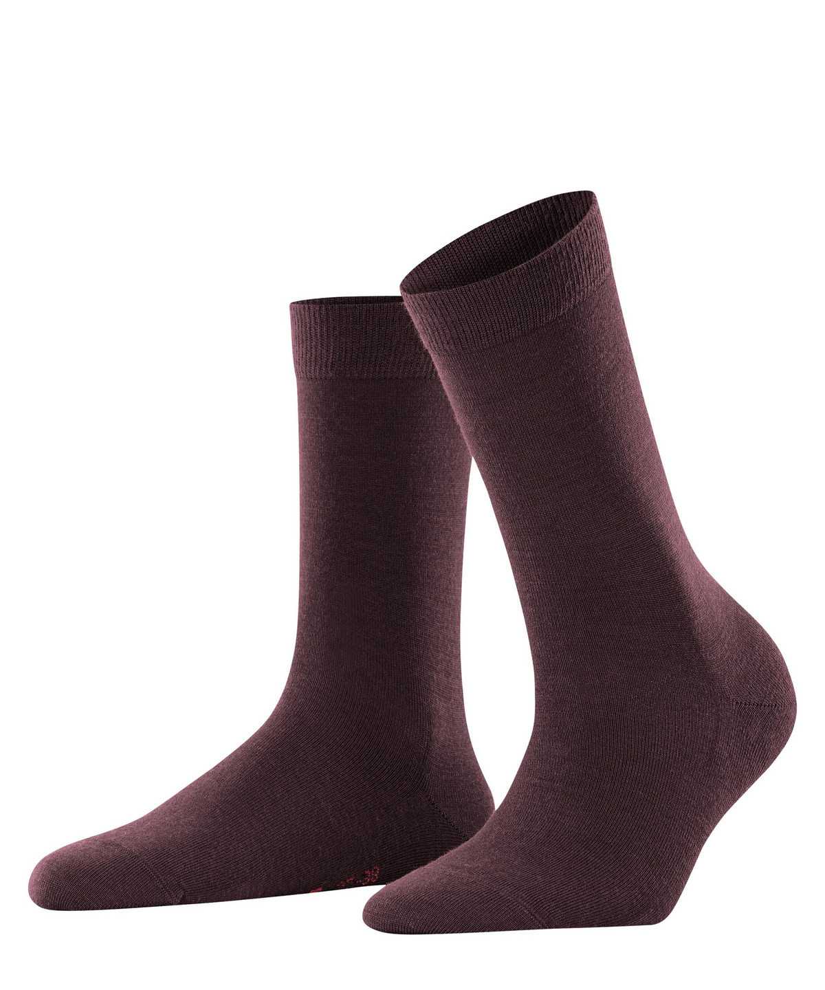 Skarpetki Falke Softmerino Socks Damskie Czerwone | OLMDFA-891