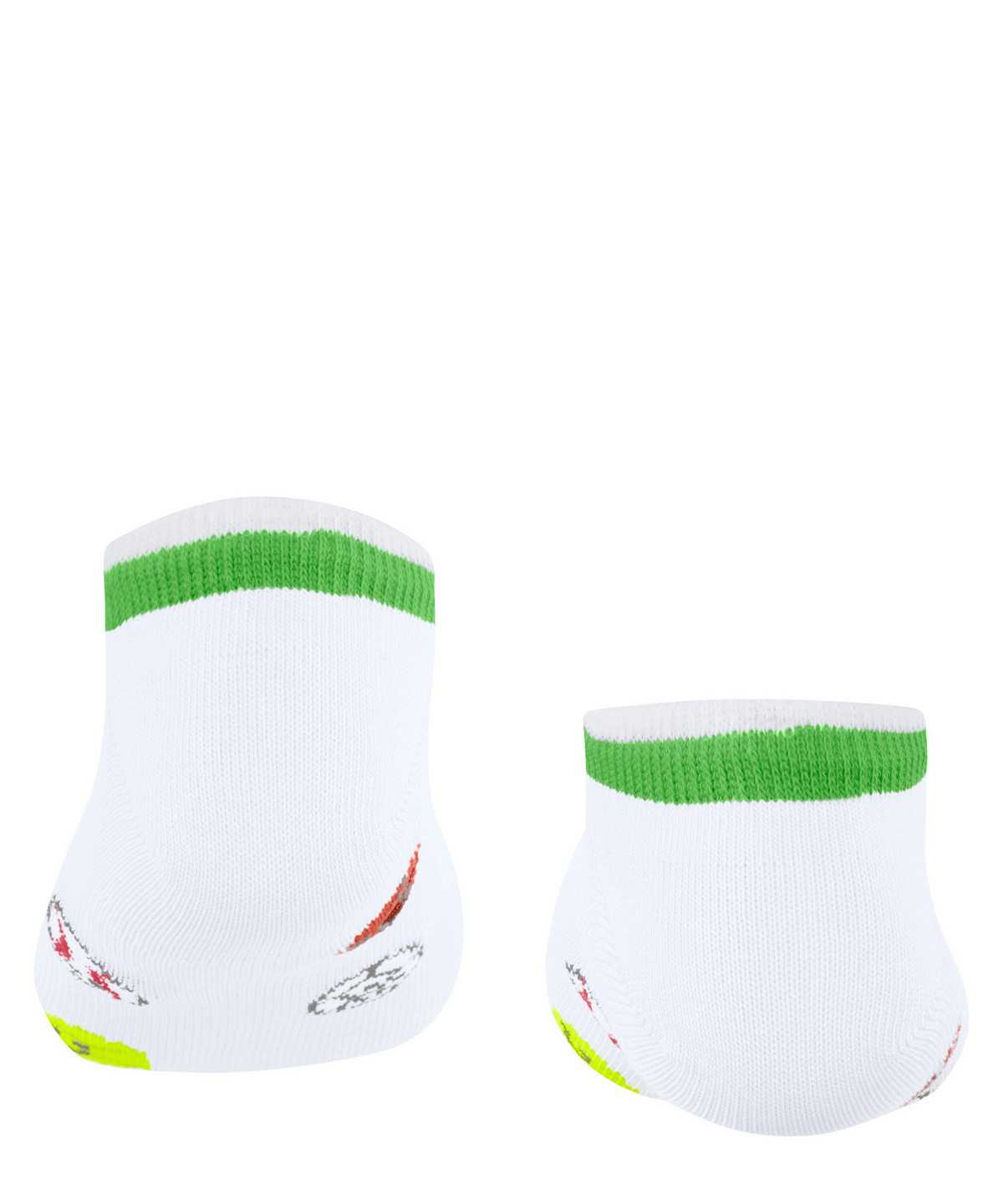 Skarpetki Falke Sporty Balls Sneaker socks Dziecięce Białe | RSVAFW-109