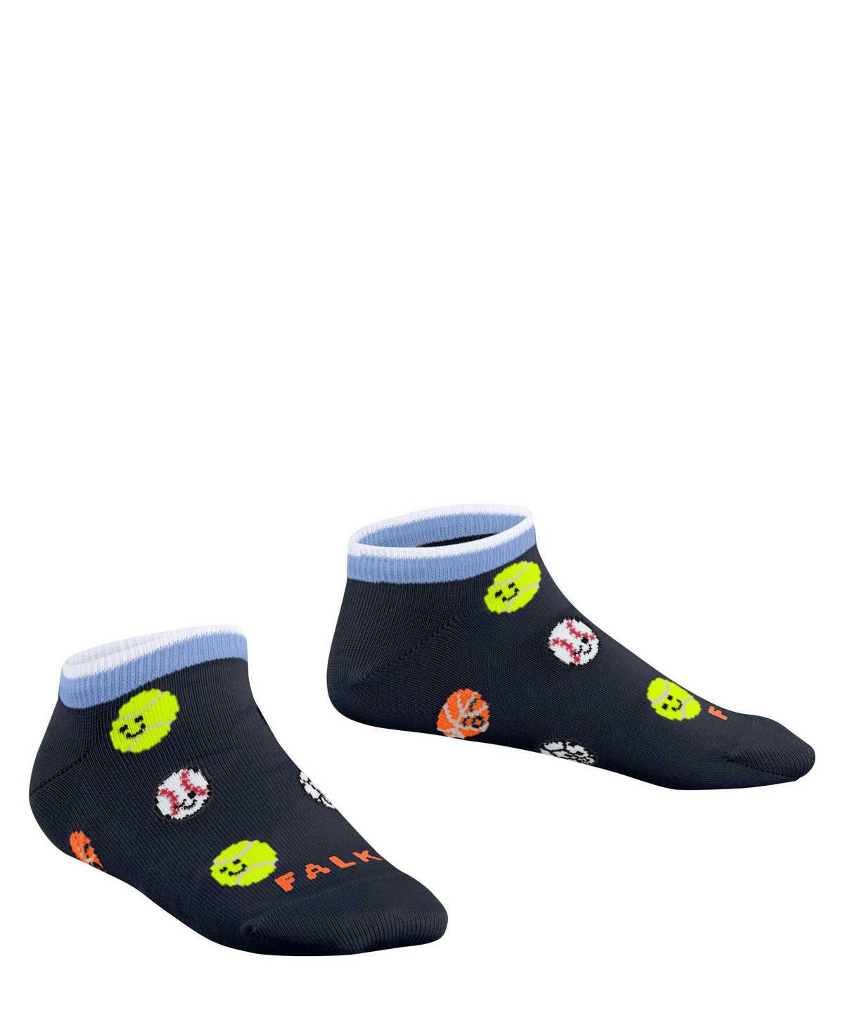 Skarpetki Falke Sporty Balls Sneaker socks Dziecięce Niebieskie | EGJDQN-783