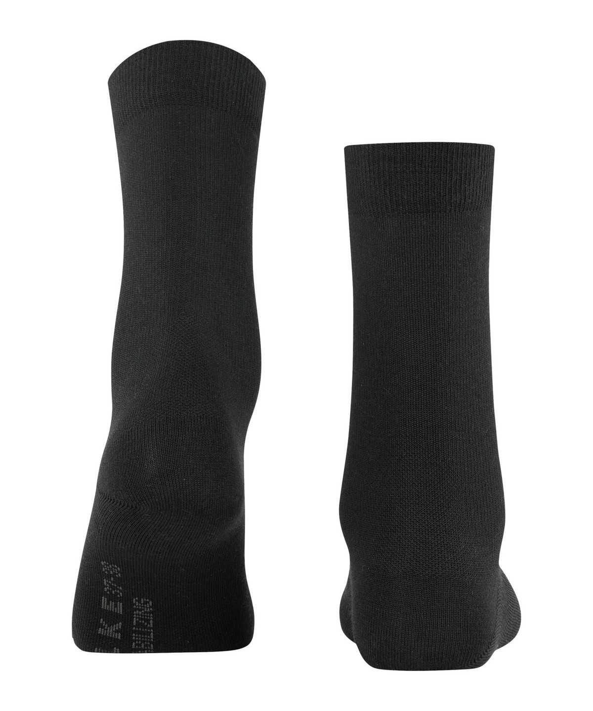 Skarpetki Falke Stabilizing Wool Everyday Socks Damskie Czarne | KGNEXZ-958