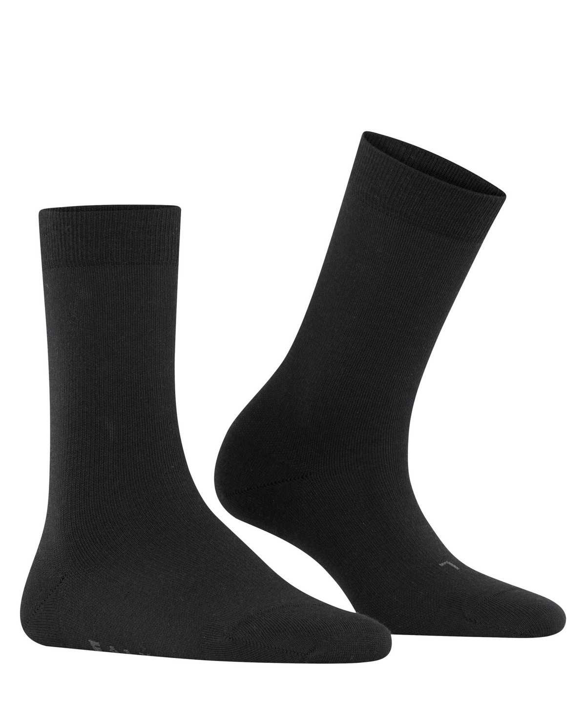 Skarpetki Falke Stabilizing Wool Everyday Socks Damskie Czarne | KGNEXZ-958