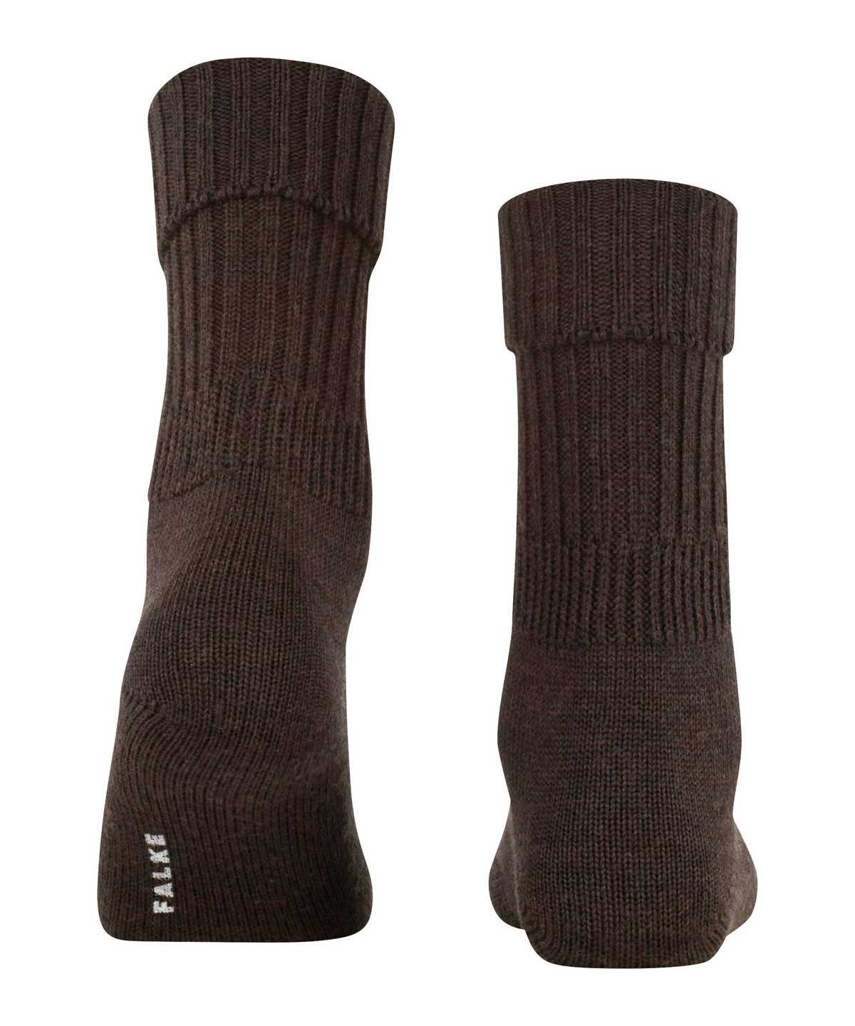 Skarpetki Falke Striggings Rib Boot socks Damskie Brązowe | CWEFAQ-269