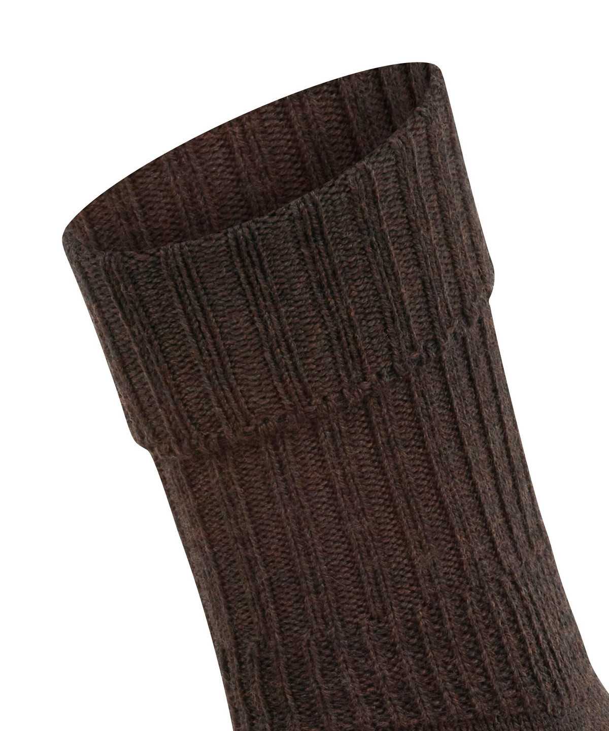 Skarpetki Falke Striggings Rib Boot socks Damskie Brązowe | CWEFAQ-269