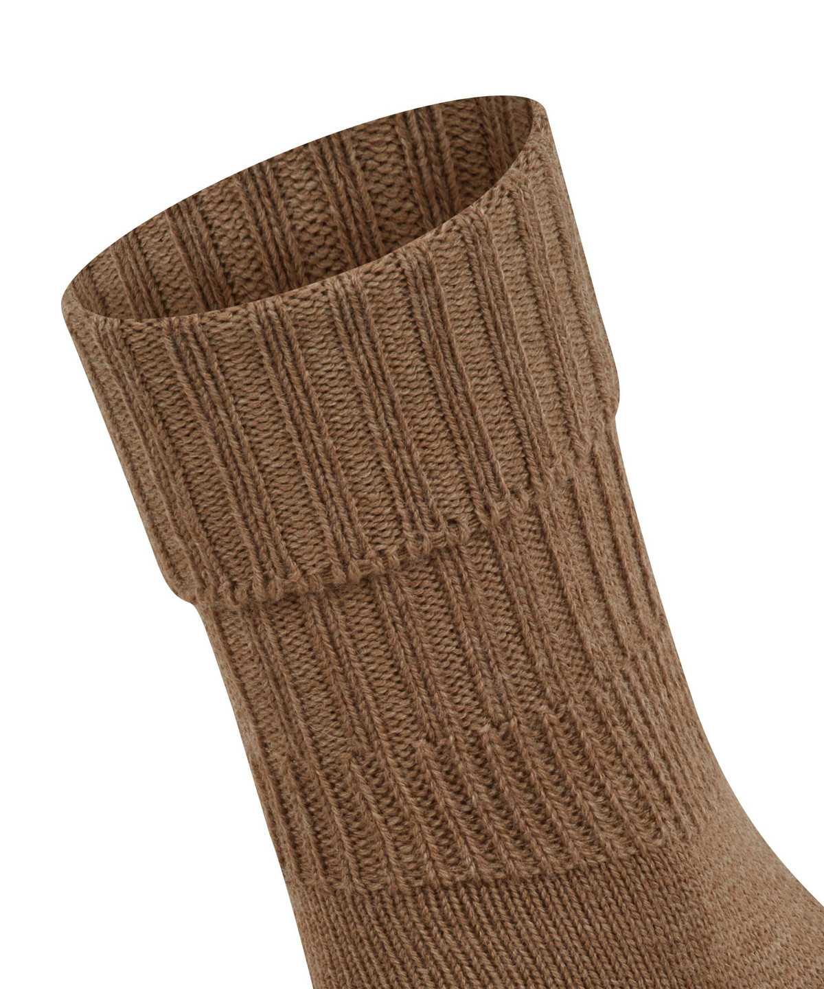 Skarpetki Falke Striggings Rib Boot socks Damskie Brązowe | SMXOAP-567