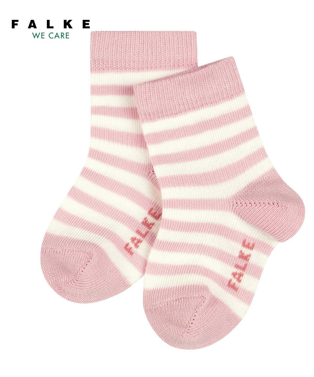 Skarpetki Falke Stripe Socks Niemowlęce Różowe | DUMOHN-047