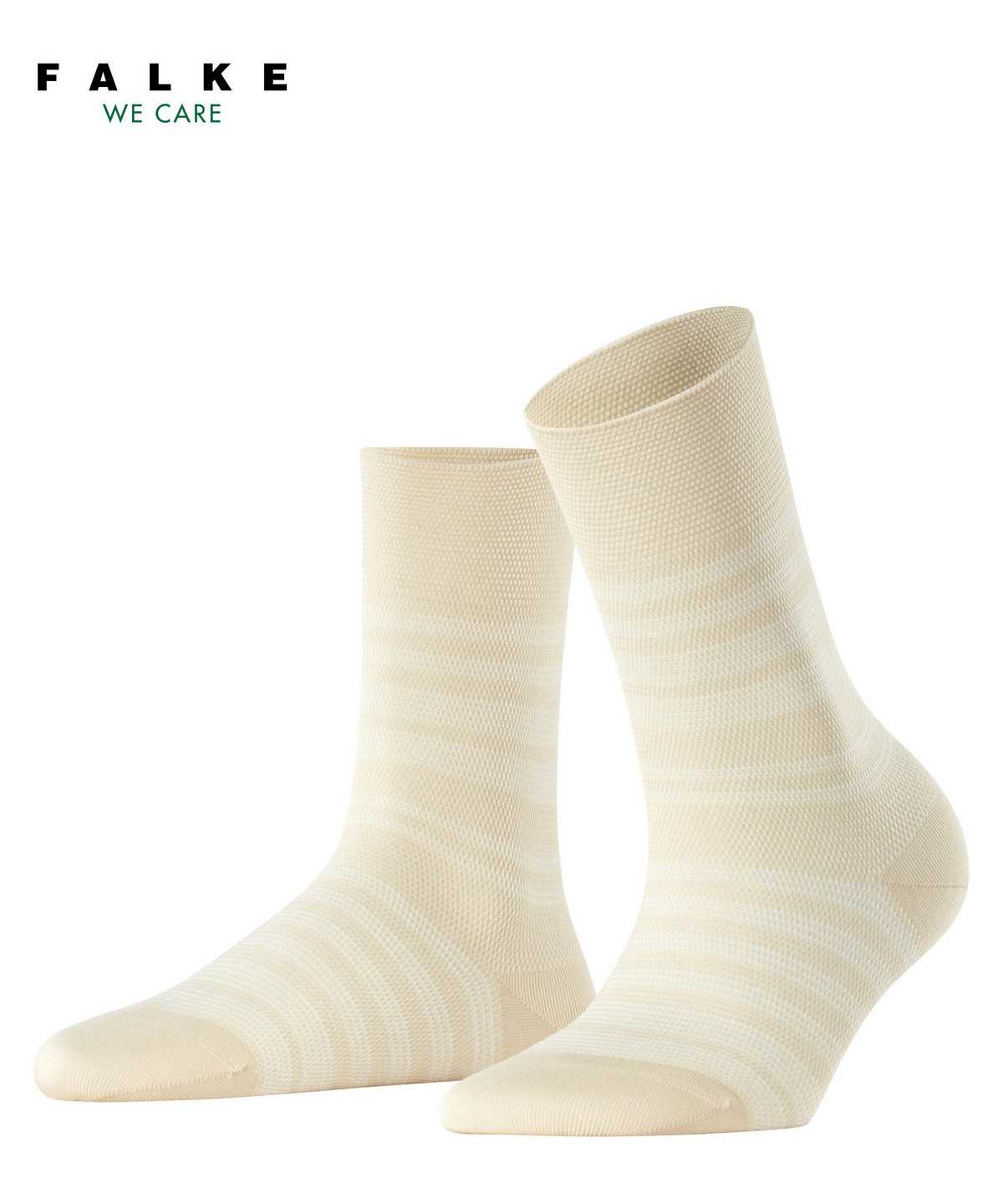 Skarpetki Falke Sunset Stripe Socks Damskie Beżowe | DYZVES-675