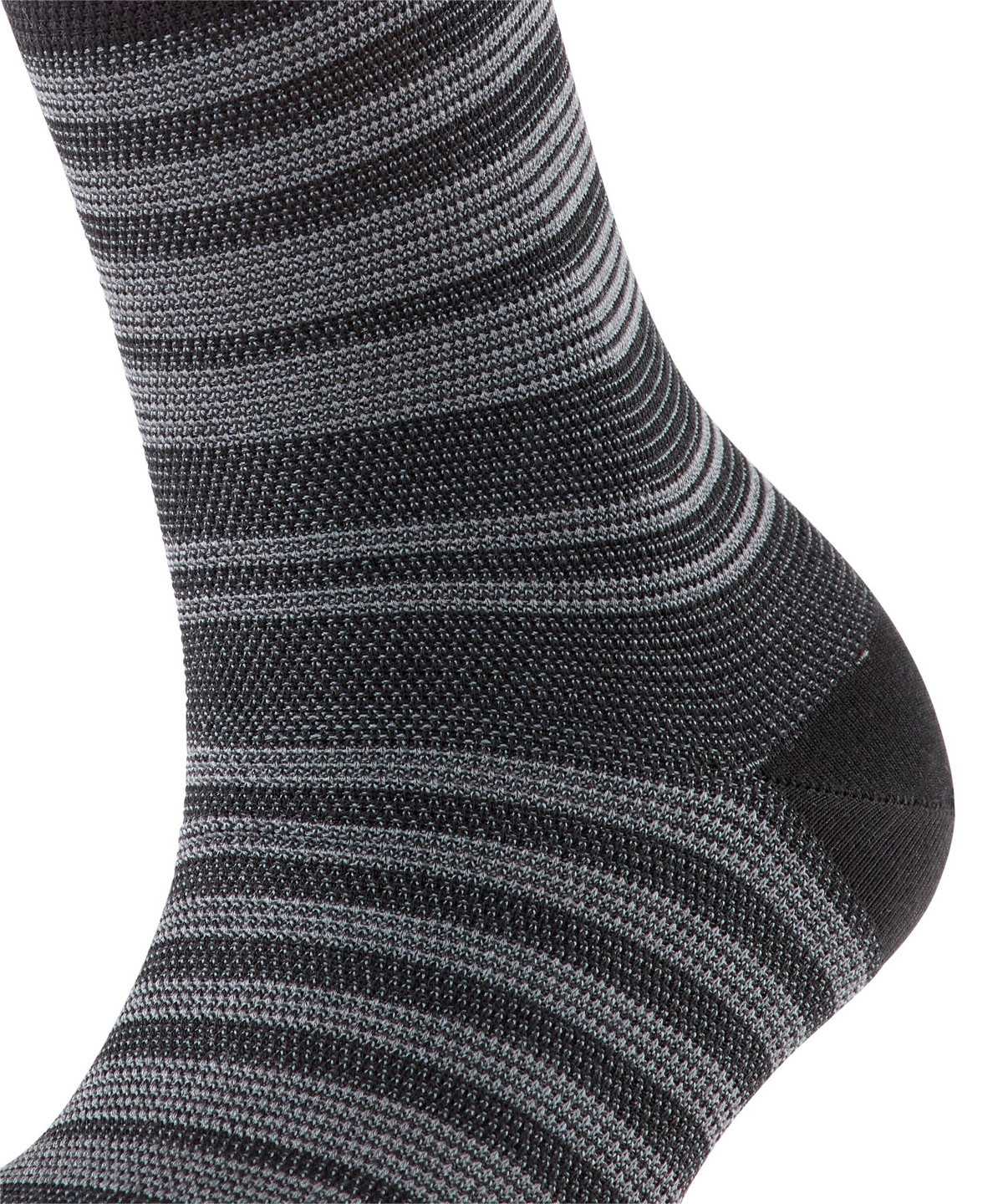 Skarpetki Falke Sunset Stripe Socks Damskie Czarne | XADBQO-091