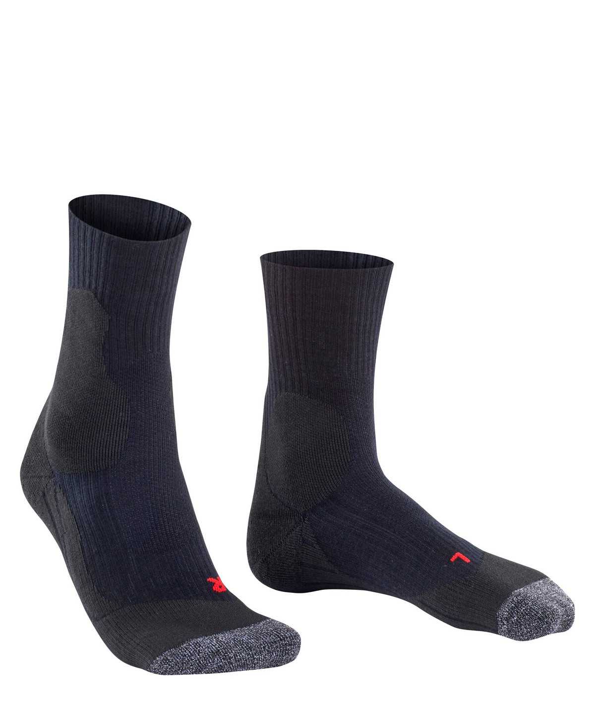 Skarpetki Falke TE2 Tennis Socks Męskie Czarne | WVUHOD-928