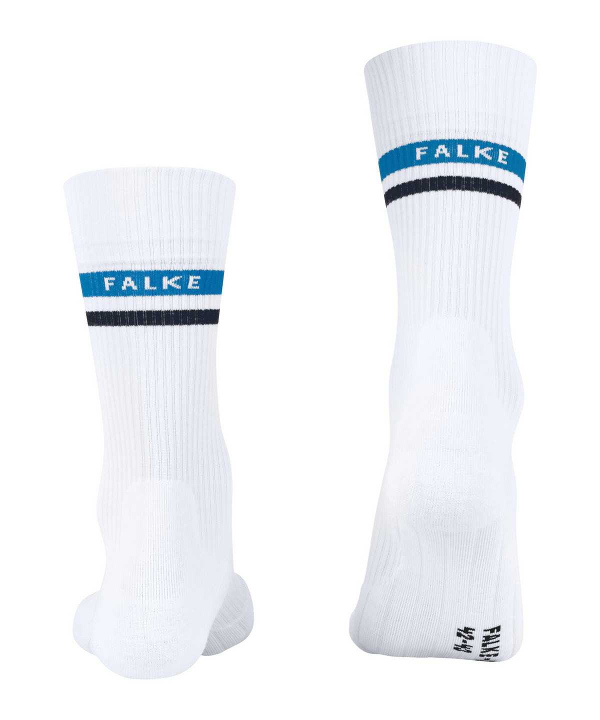 Skarpetki Falke TE4 Classic Tennis Socks Męskie Białe | OADMEW-518