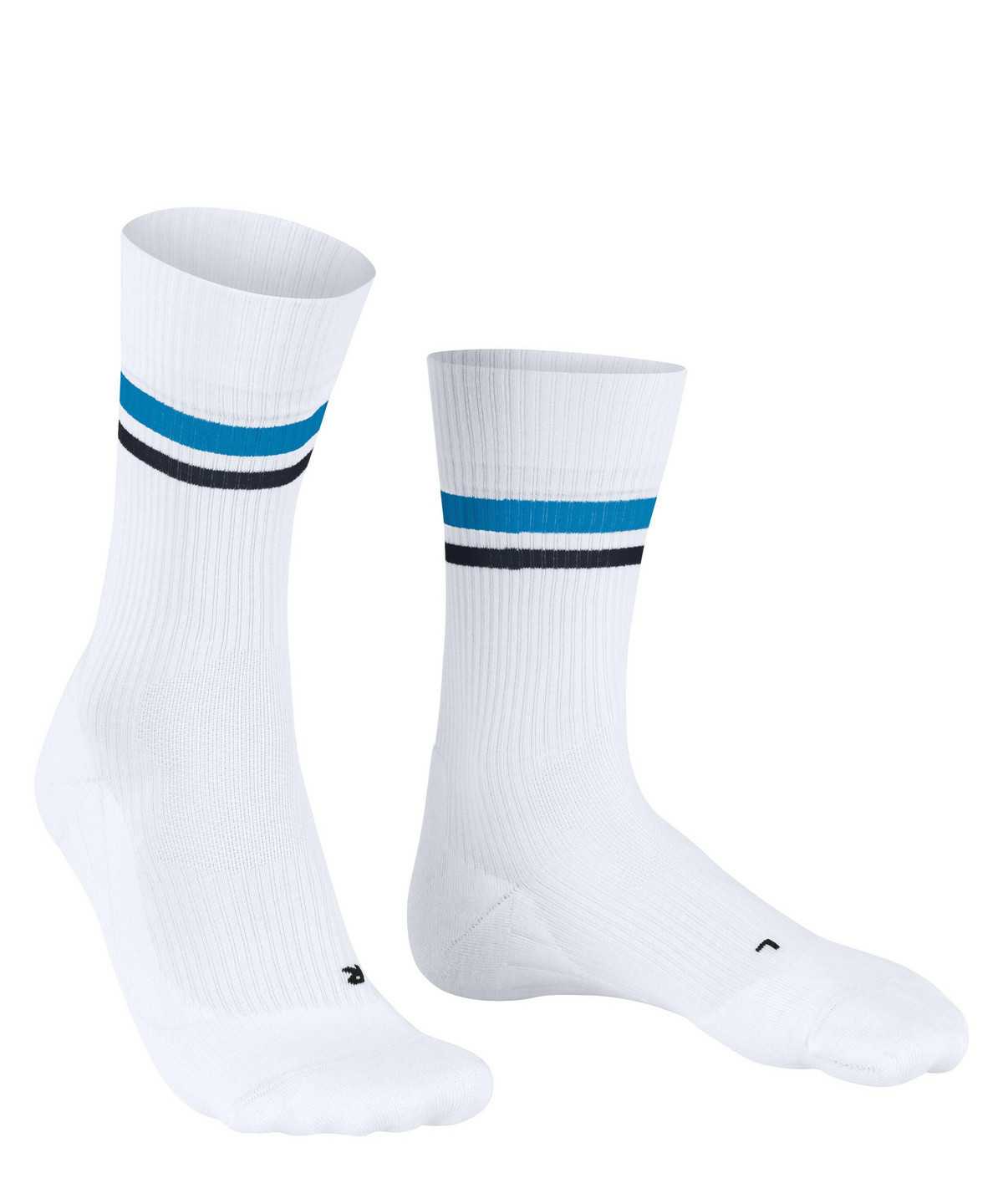 Skarpetki Falke TE4 Classic Tennis Socks Męskie Białe | OADMEW-518