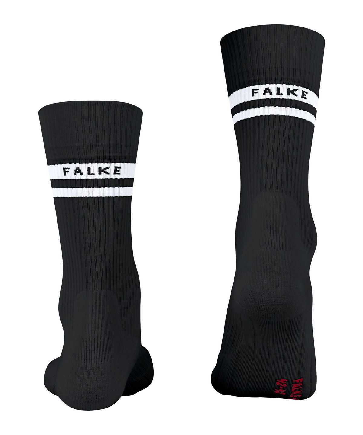 Skarpetki Falke TE4 Classic Tennis Socks Męskie Czarne | WCTMOE-390