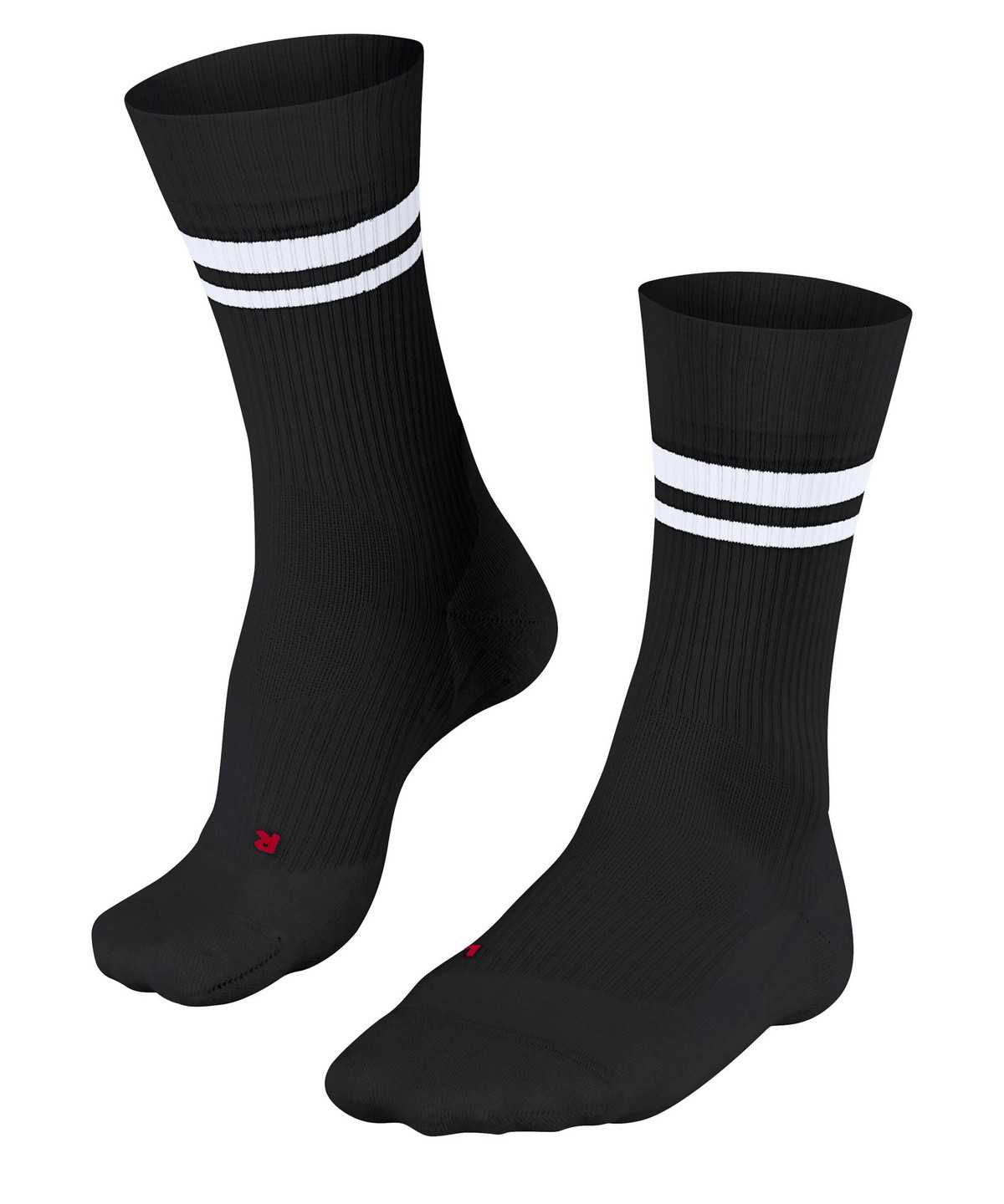 Skarpetki Falke TE4 Classic Tennis Socks Męskie Czarne | WCTMOE-390