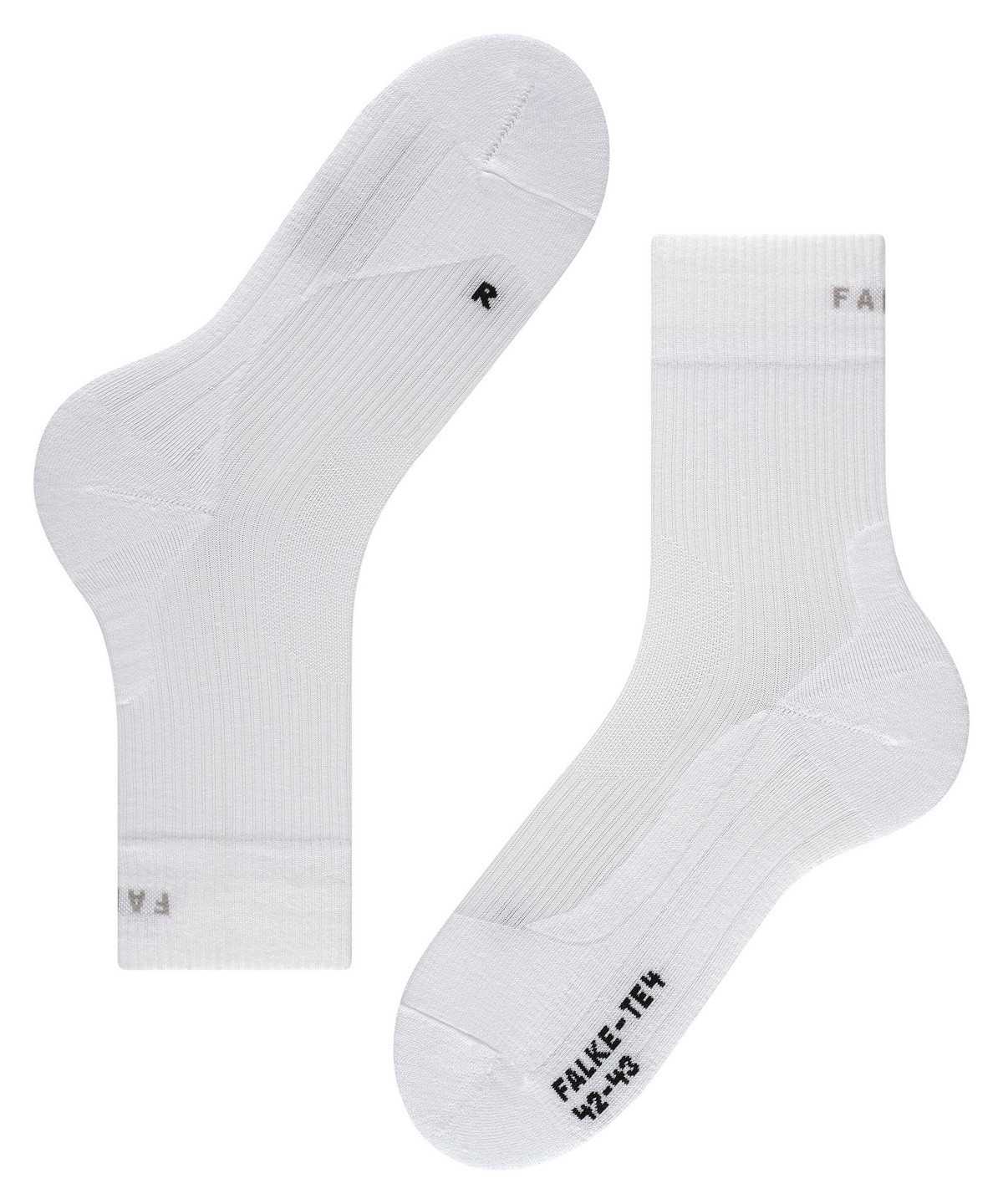 Skarpetki Falke TE4 Tennis Socks Męskie Białe | MOGLDR-693