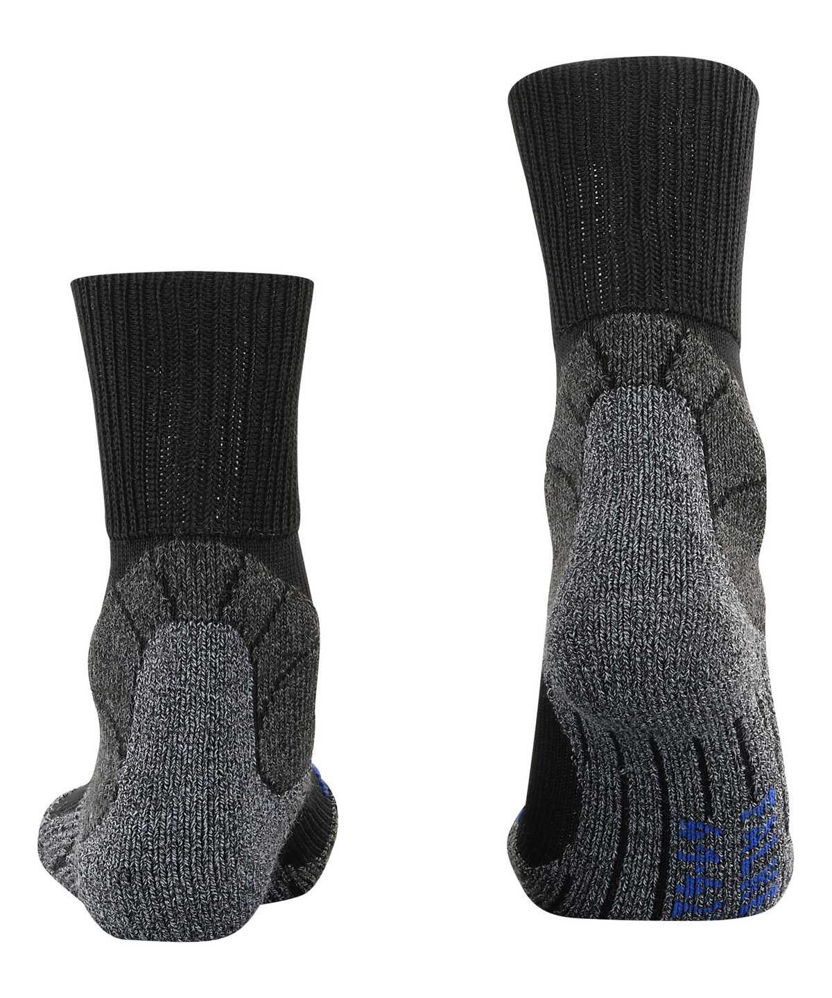 Skarpetki Falke TK1 Adventure Cool Trekking Socks Męskie Czarne | QEJTKZ-309