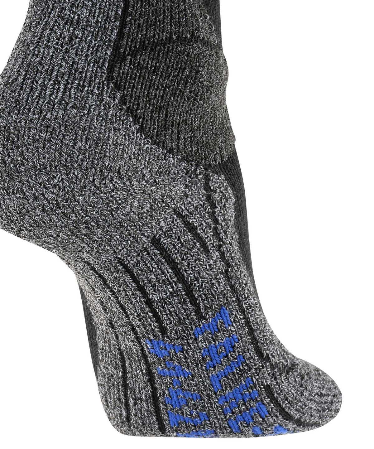 Skarpetki Falke TK1 Adventure Cool Trekking Socks Męskie Czarne | QEJTKZ-309