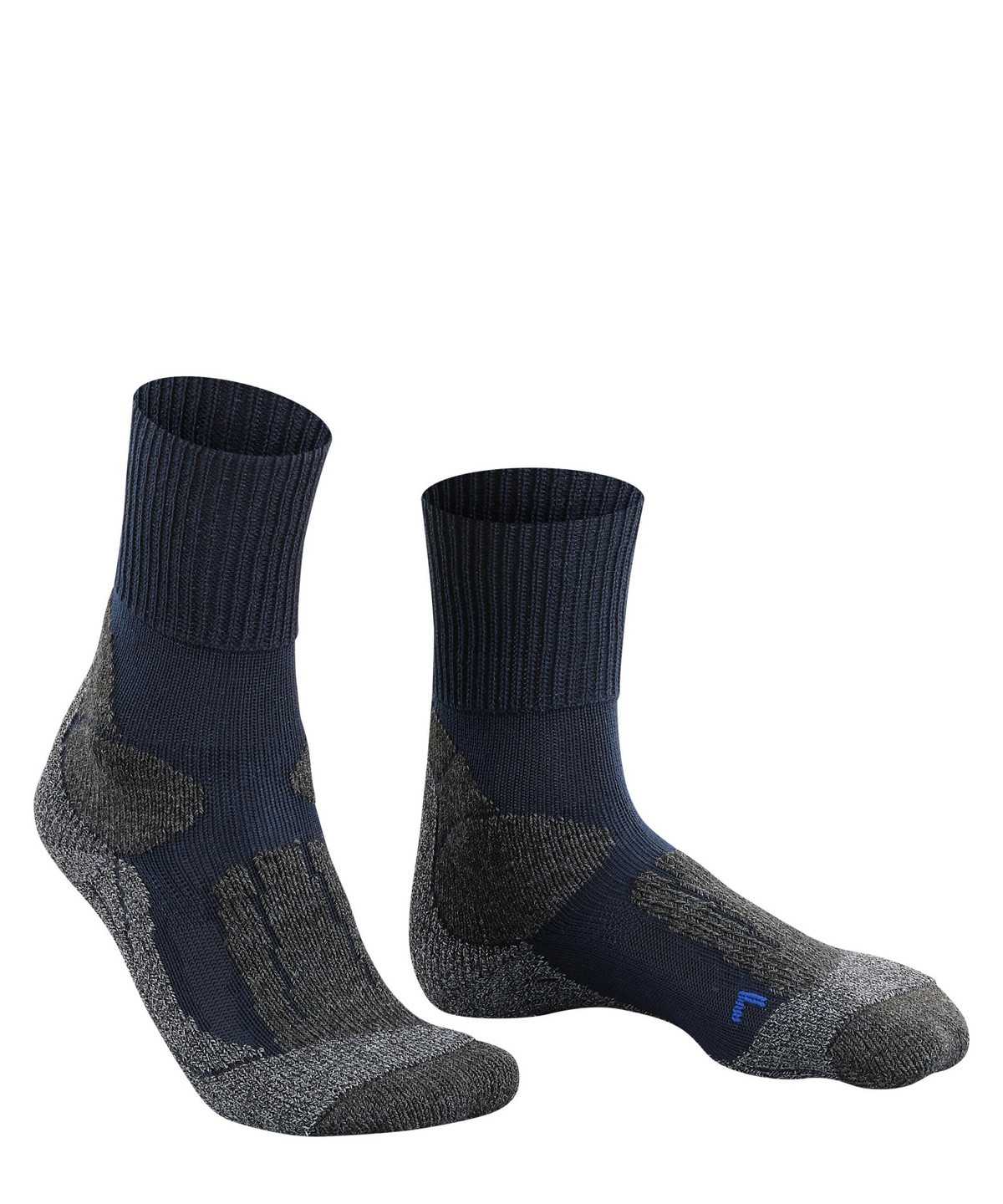 Skarpetki Falke TK1 Adventure Cool Trekking Socks Męskie Niebieskie | IGNUPT-982