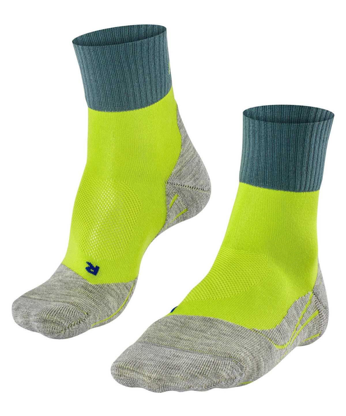 Skarpetki Falke TK2 Explore Cool Short Trekking Short sock Męskie Zielone | ZCRISJ-960