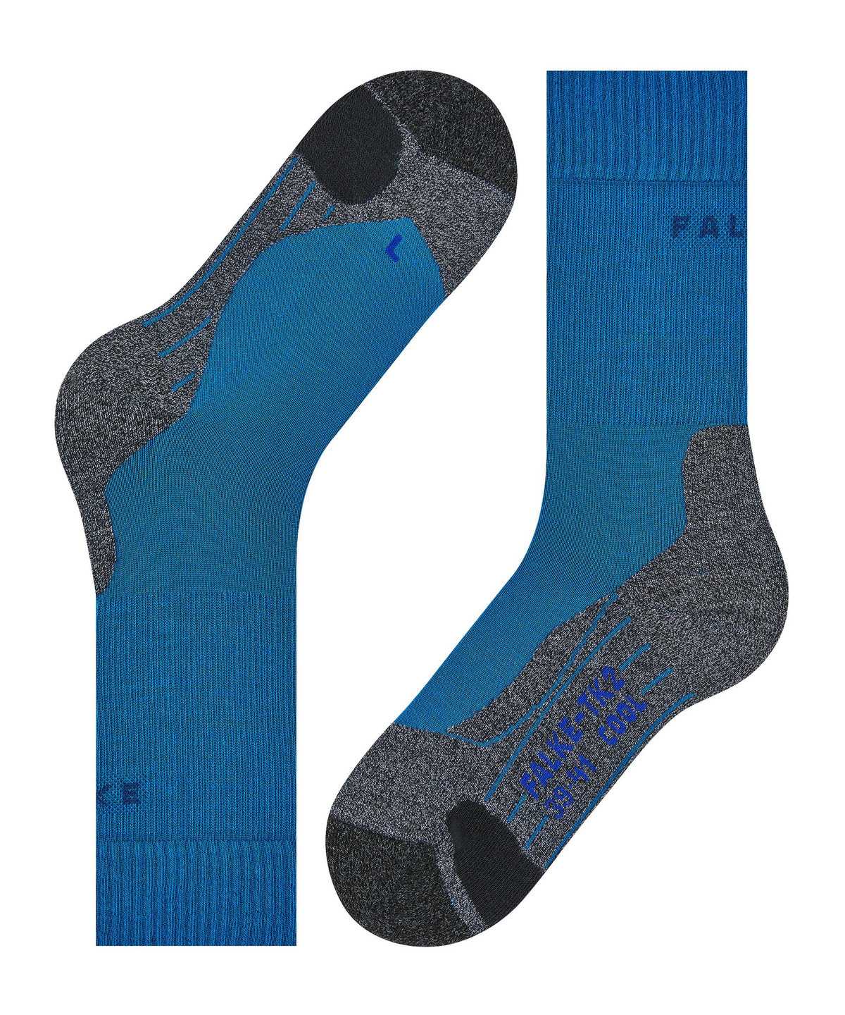 Skarpetki Falke TK2 Explore Cool Trekking Socks Męskie Niebieskie | MAVSXN-470