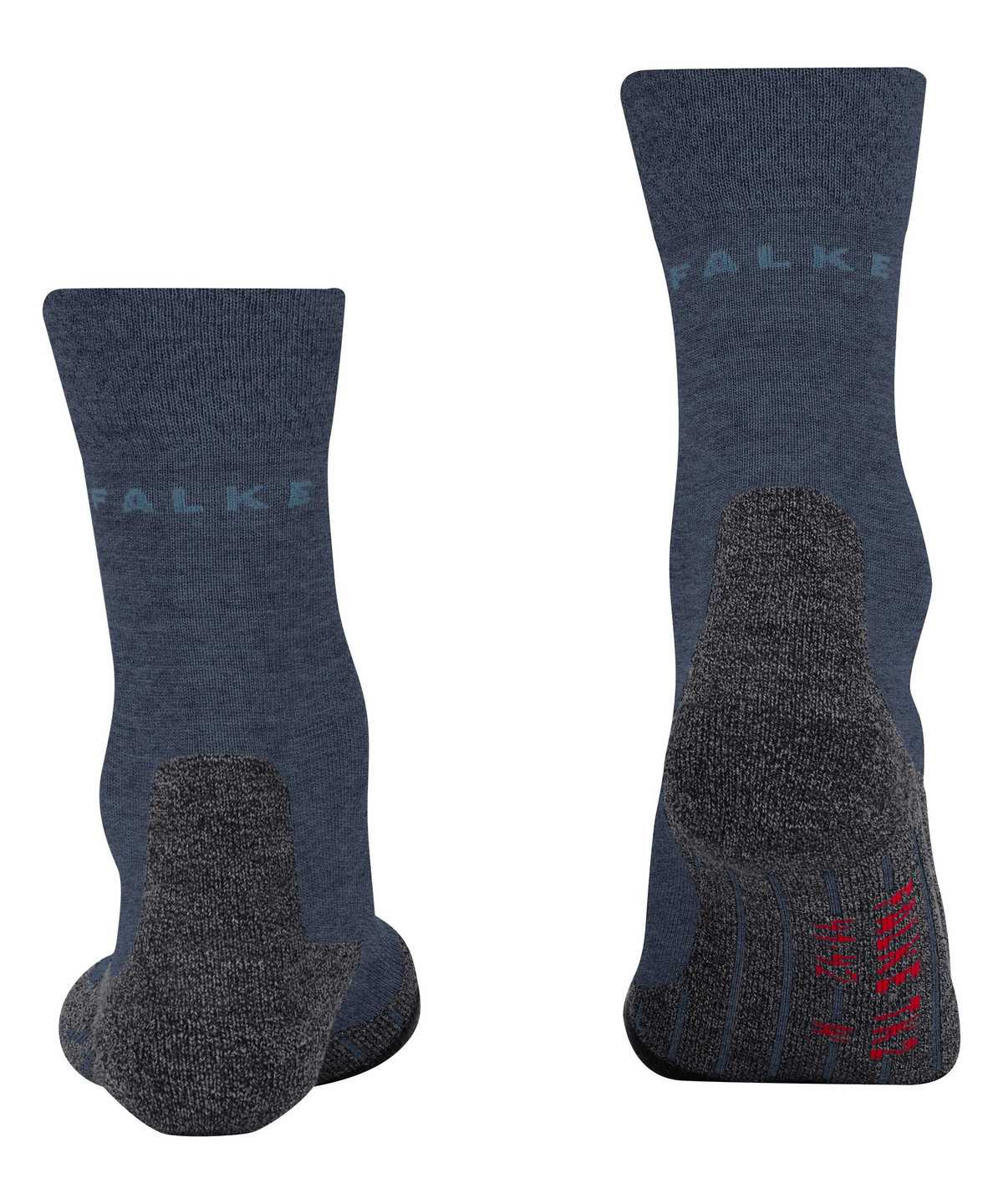 Skarpetki Falke TK2 Explore Melange Trekking Socks Męskie Niebieskie | YFNXRB-526