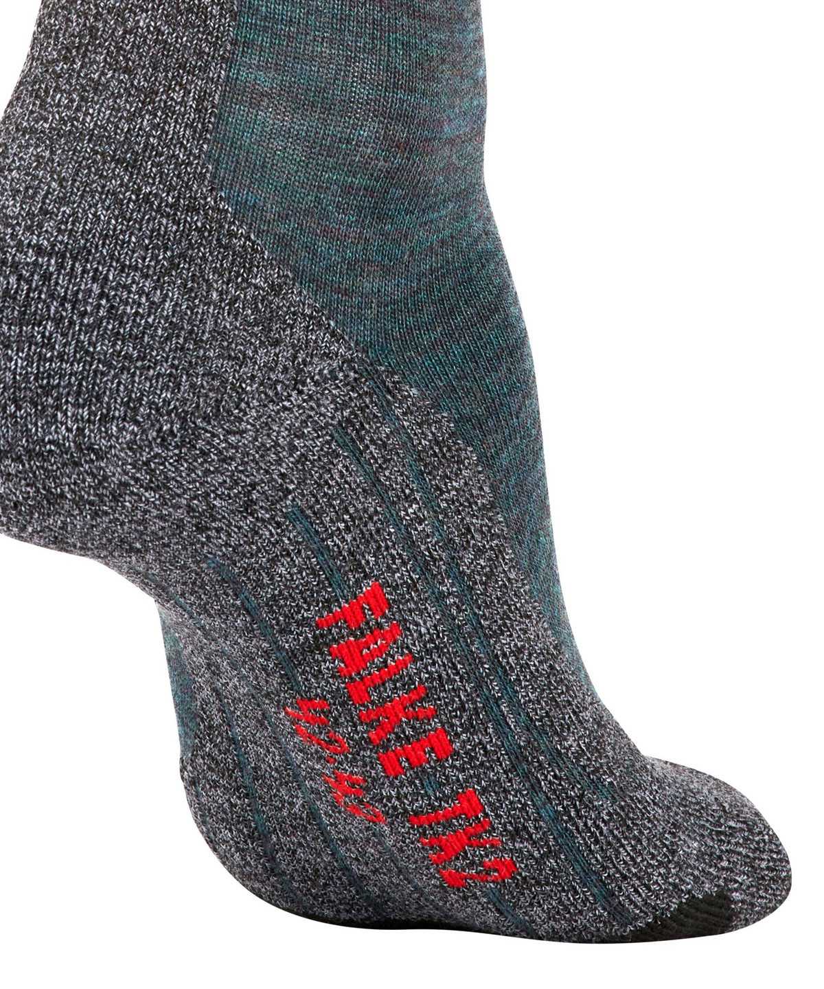 Skarpetki Falke TK2 Explore Melange Trekking Socks Męskie Zielone | FVLBWQ-481