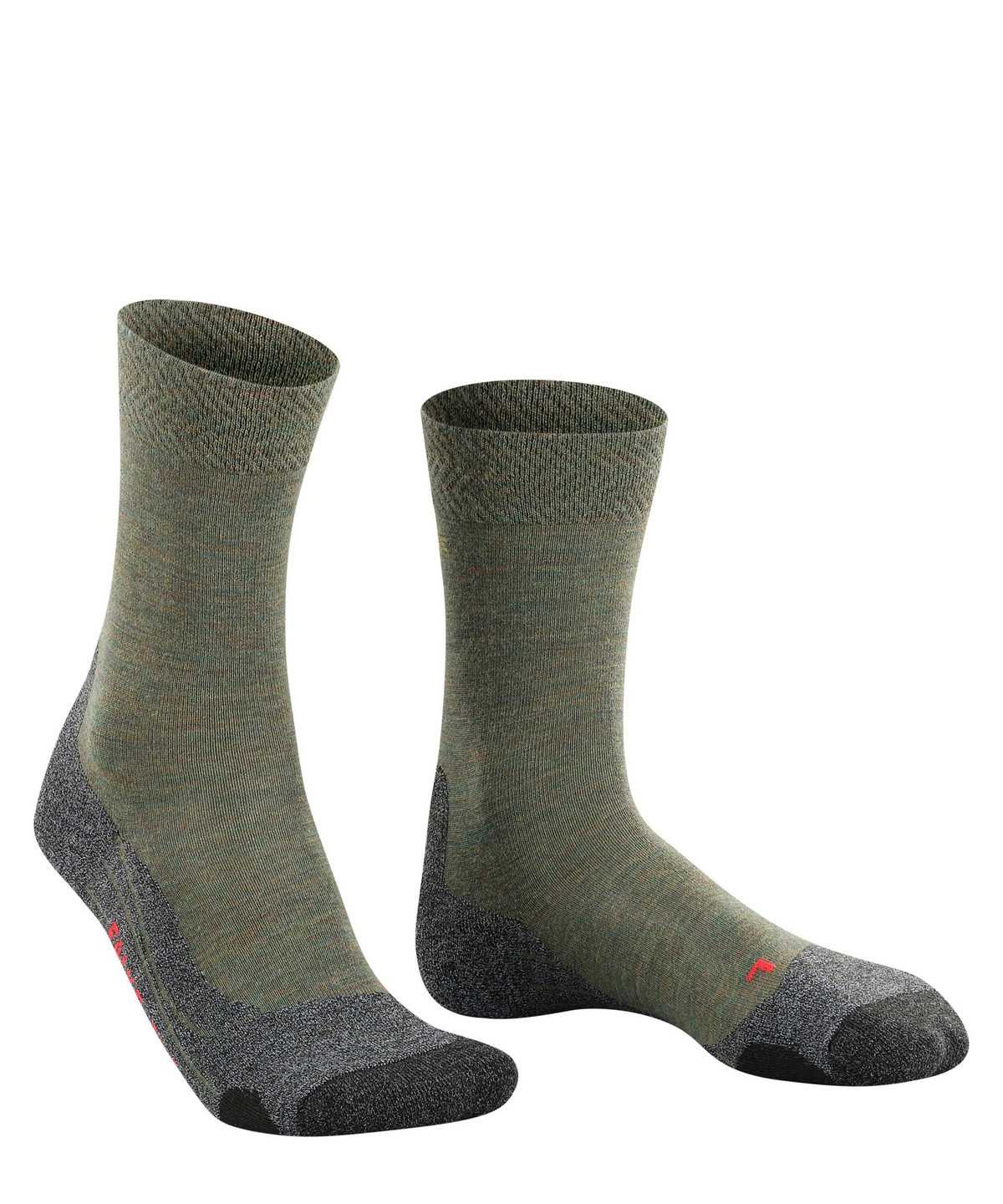 Skarpetki Falke TK2 Explore Melange Trekking Socks Męskie Zielone | BGNSDP-186