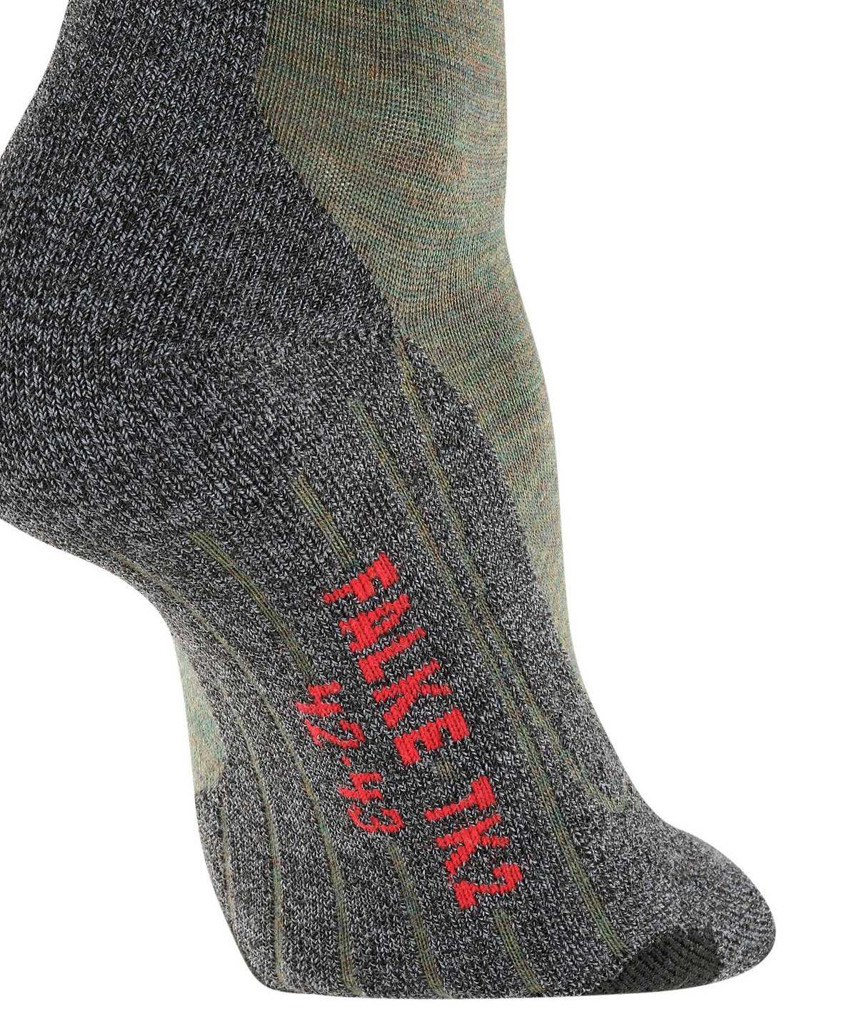 Skarpetki Falke TK2 Explore Melange Trekking Socks Męskie Zielone | BGNSDP-186