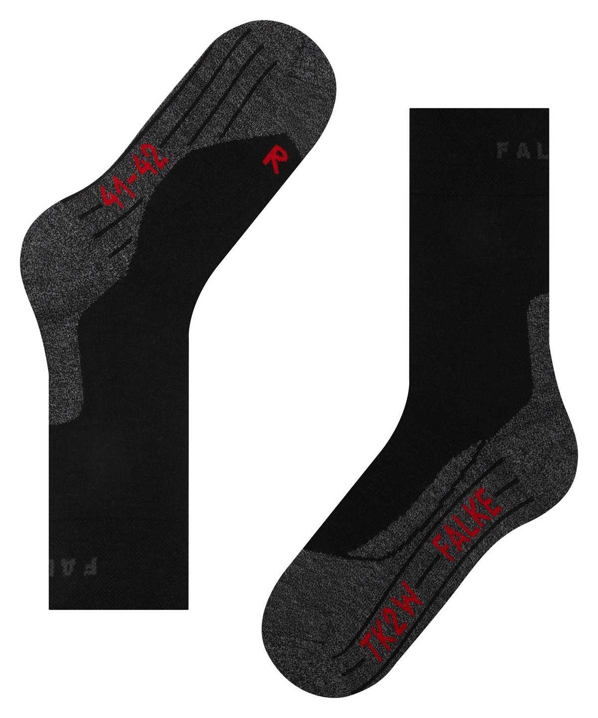 Skarpetki Falke TK2 Explore Sensitive Trekking Socks Męskie Czarne | RGYWFN-952