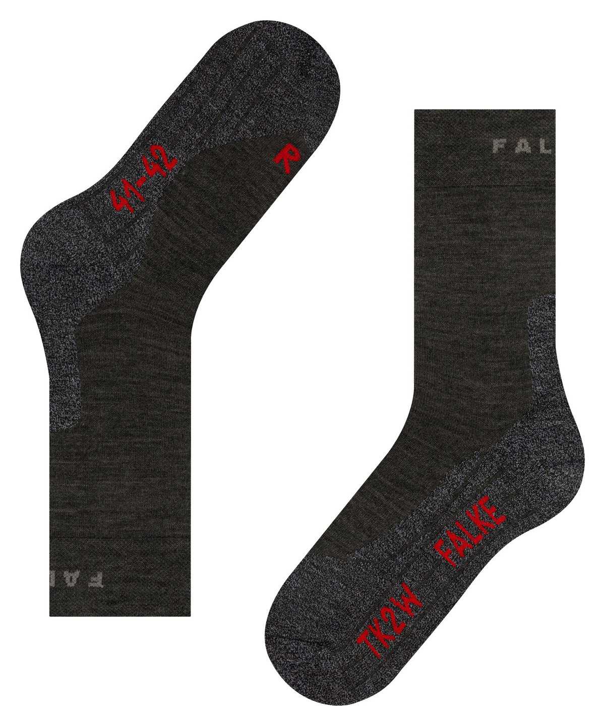 Skarpetki Falke TK2 Explore Sensitive Trekking Socks Męskie Szare | KFPBRQ-817