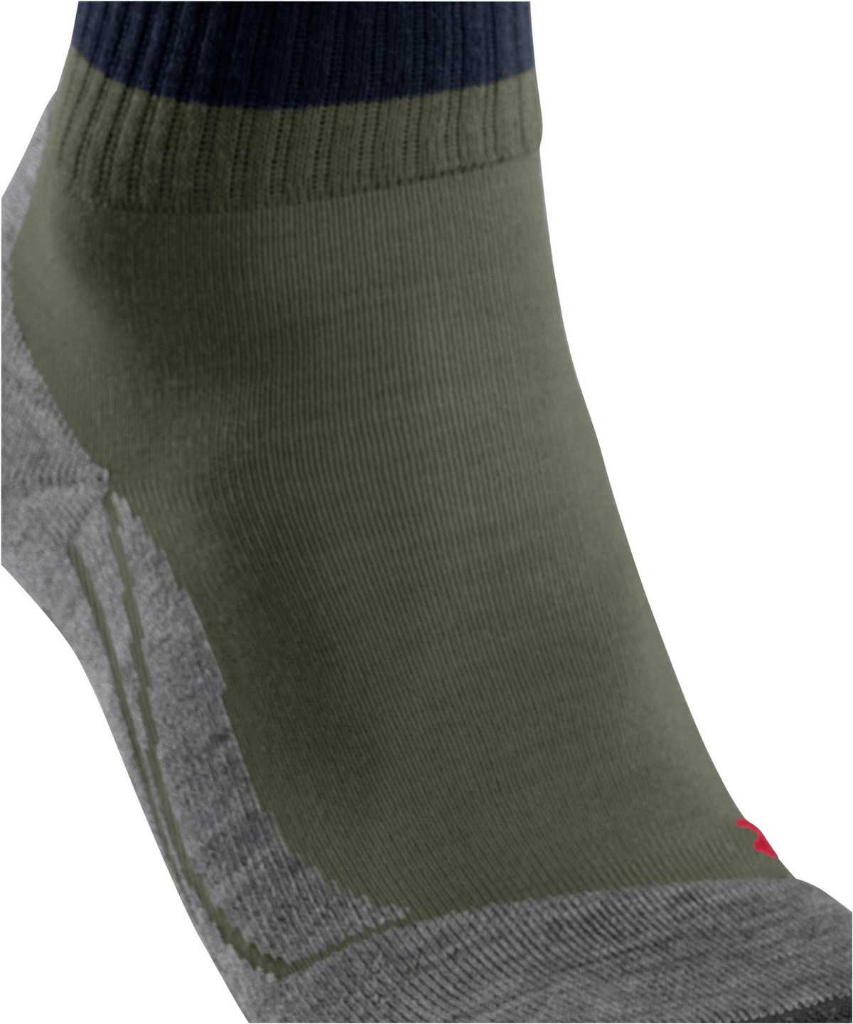 Skarpetki Falke TK2 Explore Short Trekking Short sock Męskie Zielone | PJGCTQ-619