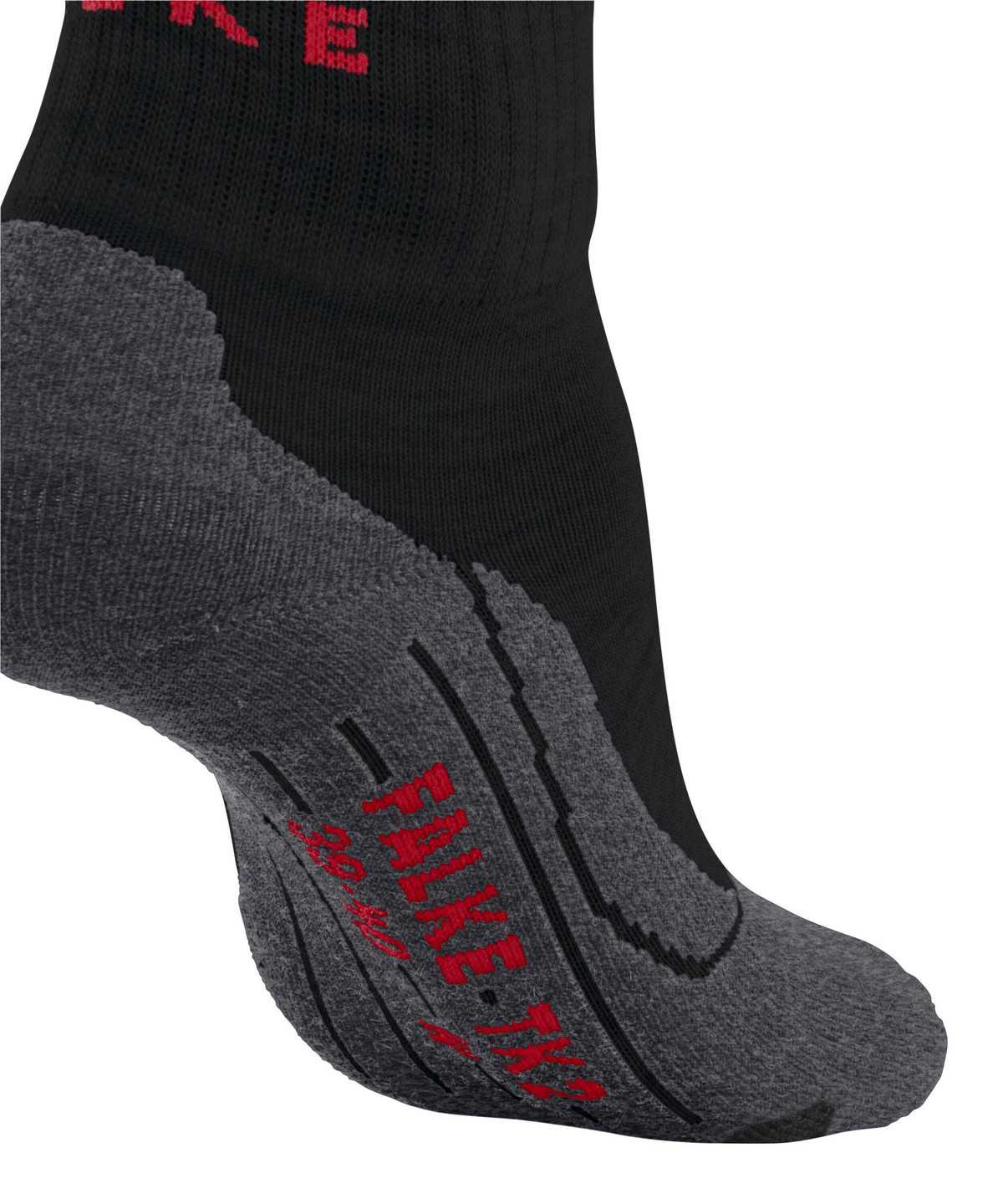 Skarpetki Falke TK2 Explore Short Trekking Short sock Męskie Czarne | HRWSIQ-346