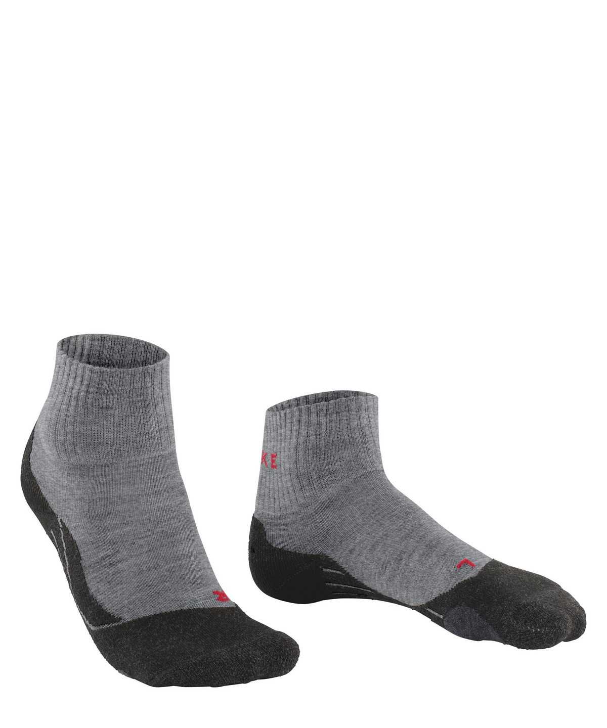 Skarpetki Falke TK2 Explore Short Trekking Short sock Męskie Szare | TDWCKA-285