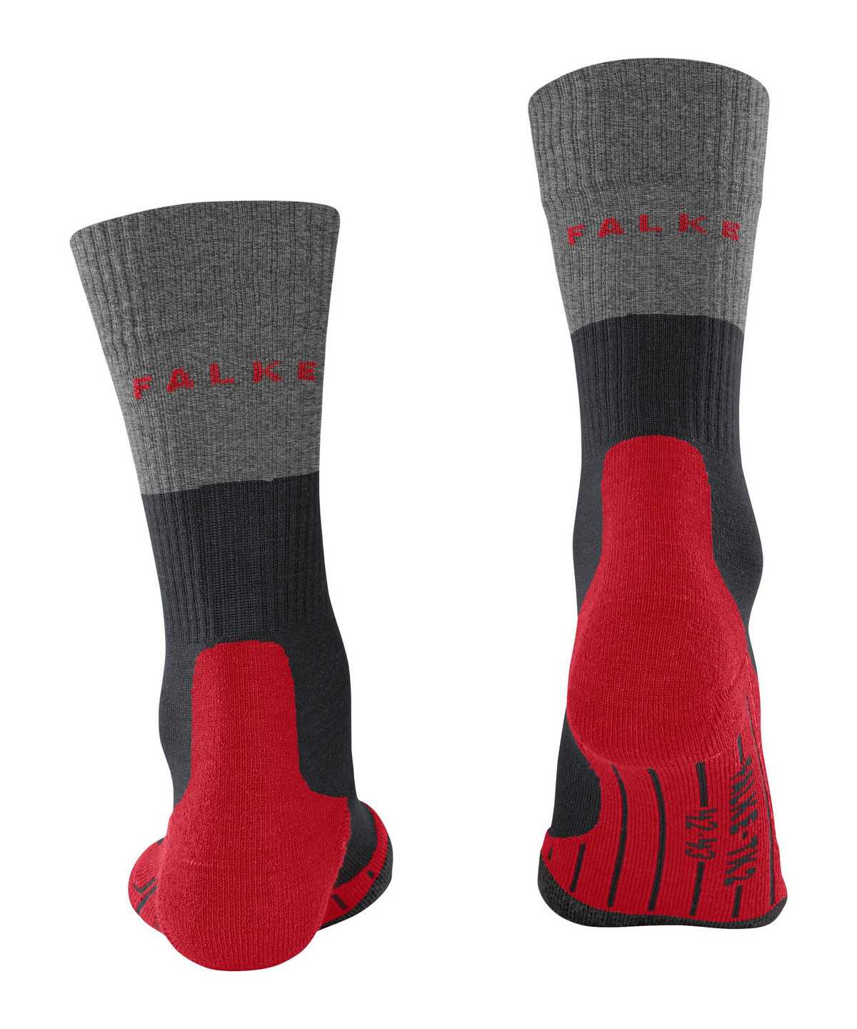 Skarpetki Falke TK2 Explore Trekking Socks Męskie Czarne | BOQVLG-695