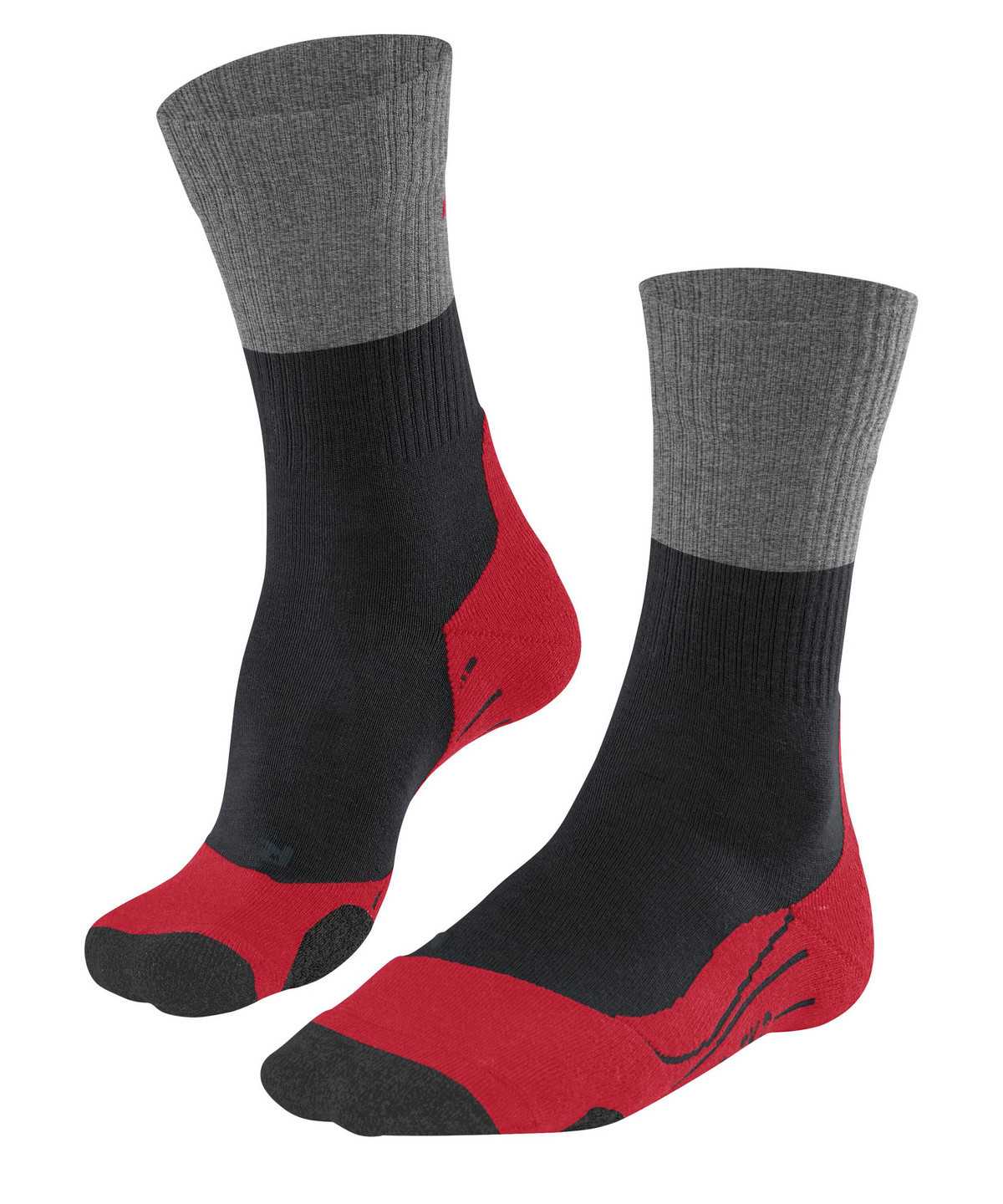 Skarpetki Falke TK2 Explore Trekking Socks Męskie Czarne | BOQVLG-695