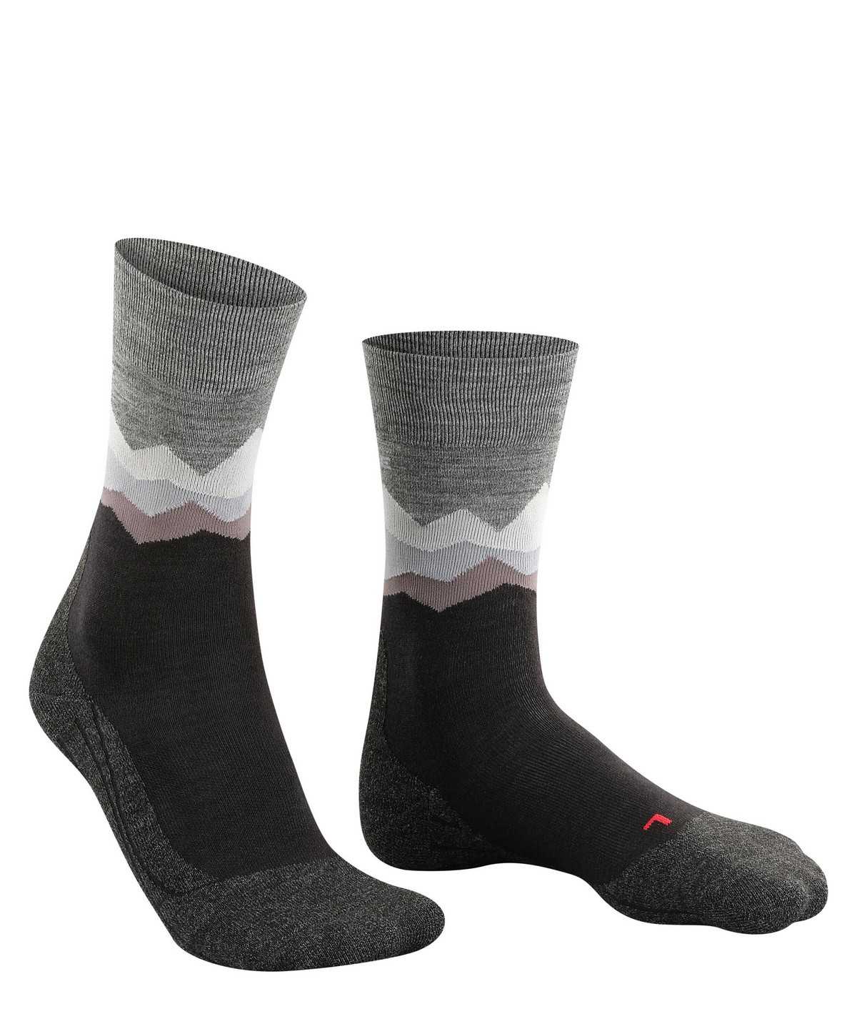 Skarpetki Falke TK2 Explore Trekking Socks Męskie Czarne | CBONZL-087