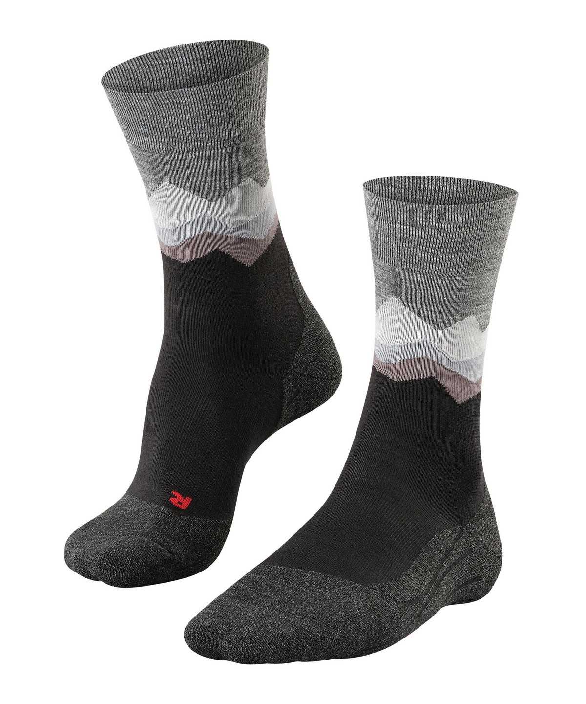 Skarpetki Falke TK2 Explore Trekking Socks Męskie Czarne | CBONZL-087